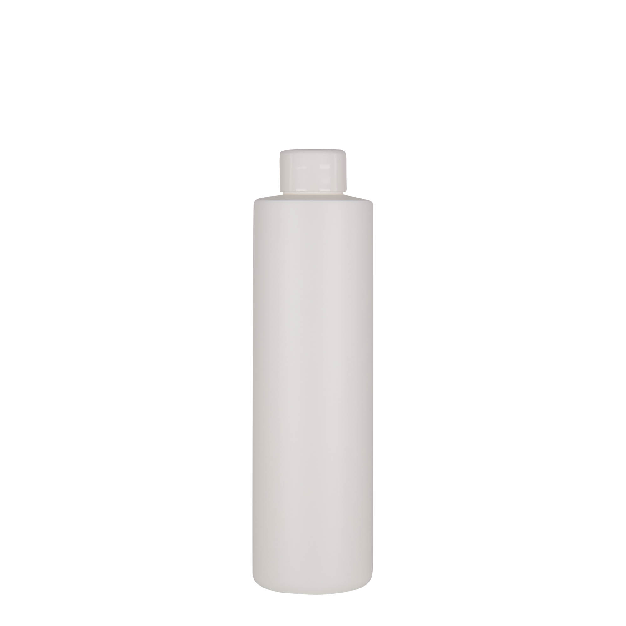 250 ml plastična flaša 'Pipe', Green HDPE, bela, grlo: 24/410 250 ml plastična flaša 'Pipe', Green HDPE, bela, grlo: 24/410