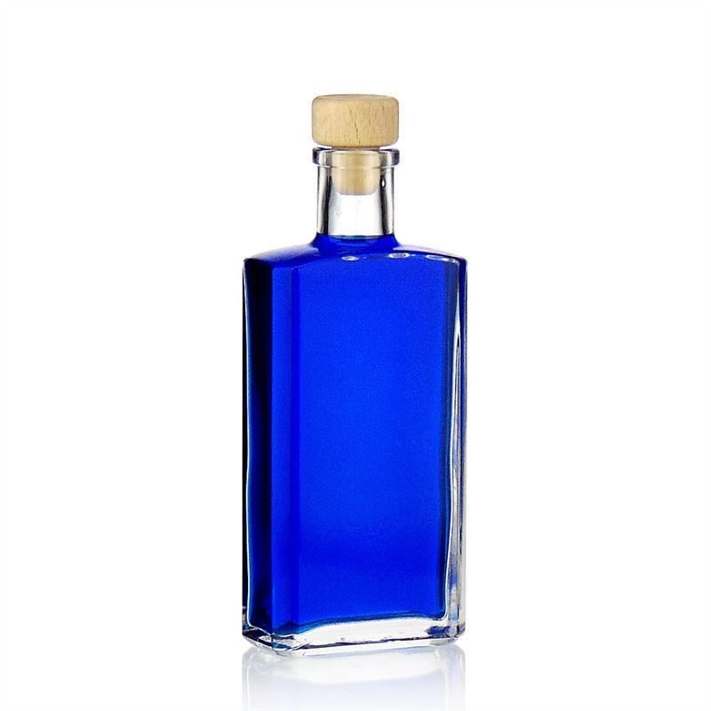200 ml staklena flaša 'Shiny', pravougaona, otvor: čep 200 ml staklena flaša 'Shiny', pravougaona, otvor: čep