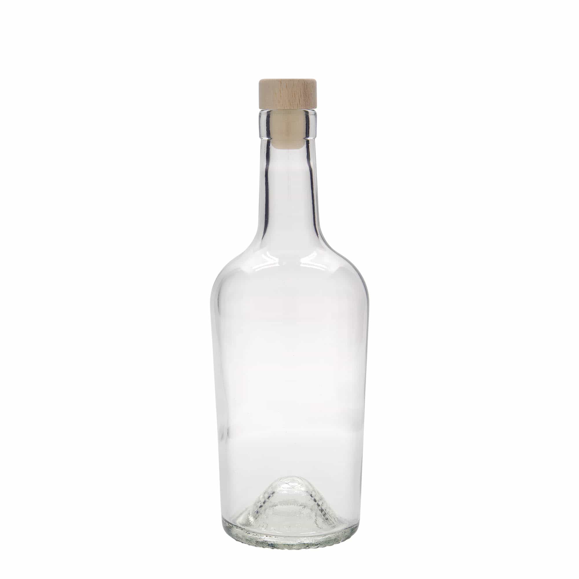 Staklena boca od 500 ml 'Margarethe', otvor: Plutani čep Staklena boca od 500 ml 'Margarethe', otvor: Plutani čep