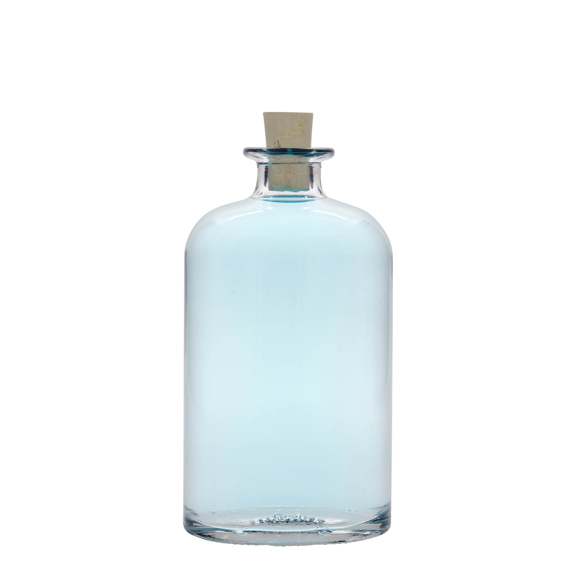 500 ml staklena boca 'Dundee', ovalna, otvor: čep 500 ml staklena boca 'Dundee', ovalna, otvor: čep