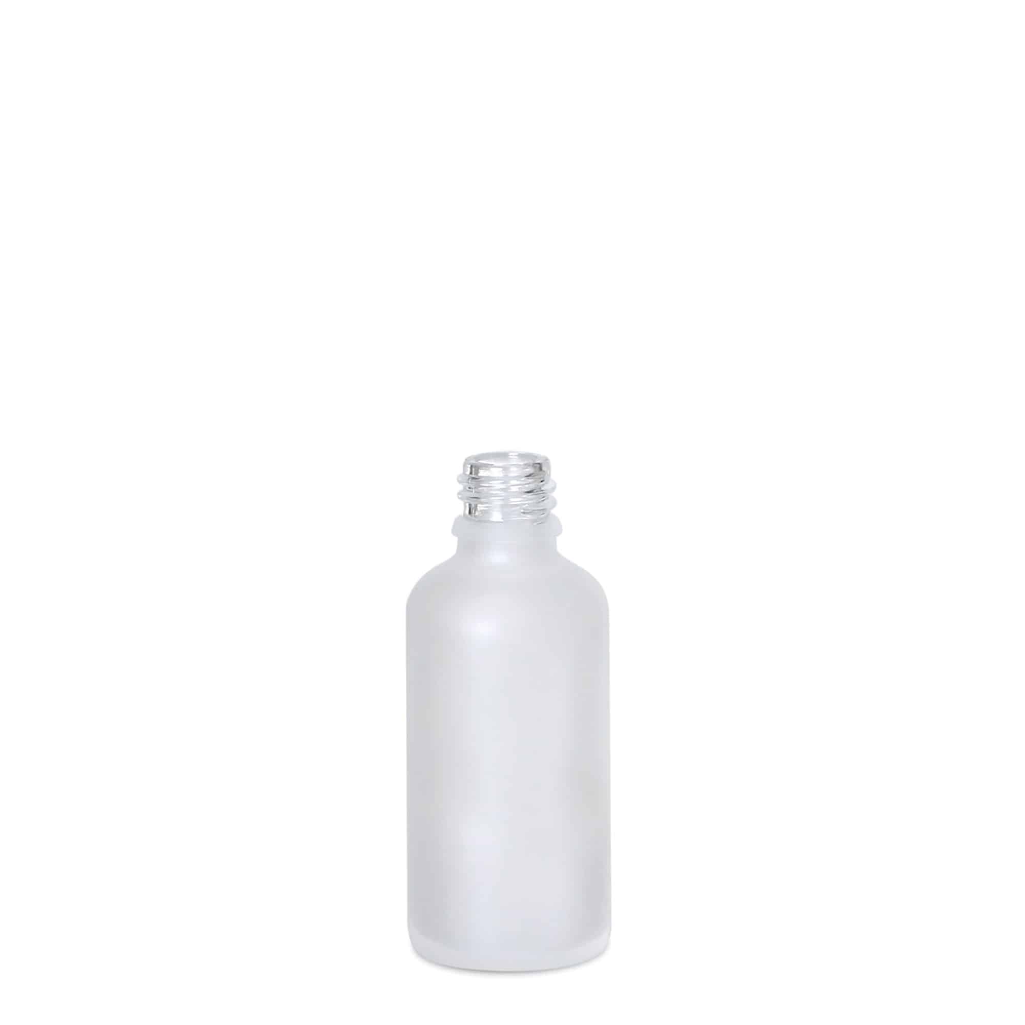 50 ml medicinska bočica, staklena, matirana, otvor: DIN 18