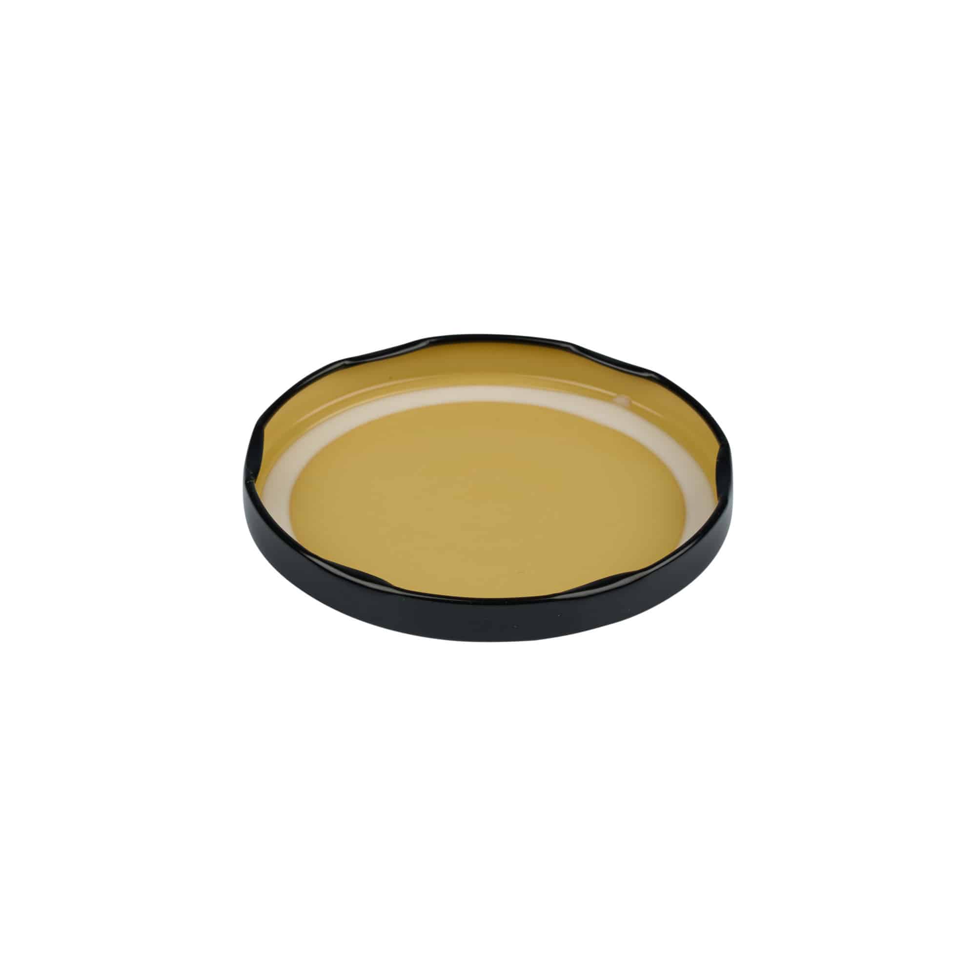 Twist-Off poklopac, limen, crni, za grlo: TO 82