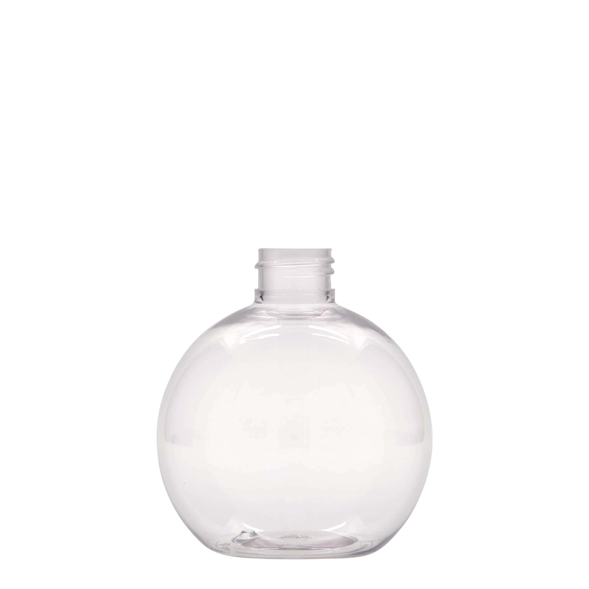 250 ml PET-flaša 'Perry', okrugla, plastika, grlo: 24/410