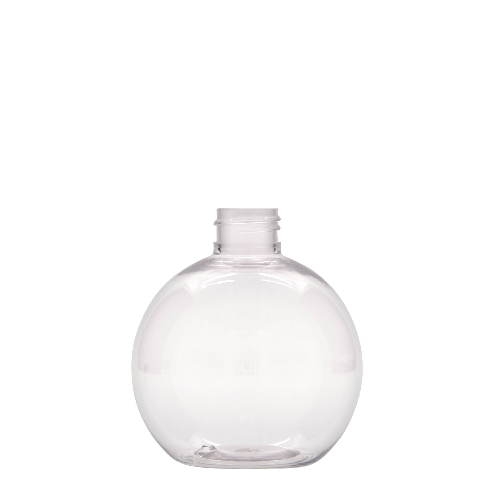 250 ml PET-flaša 'Perry', okrugla, plastika, grlo: 24/410
