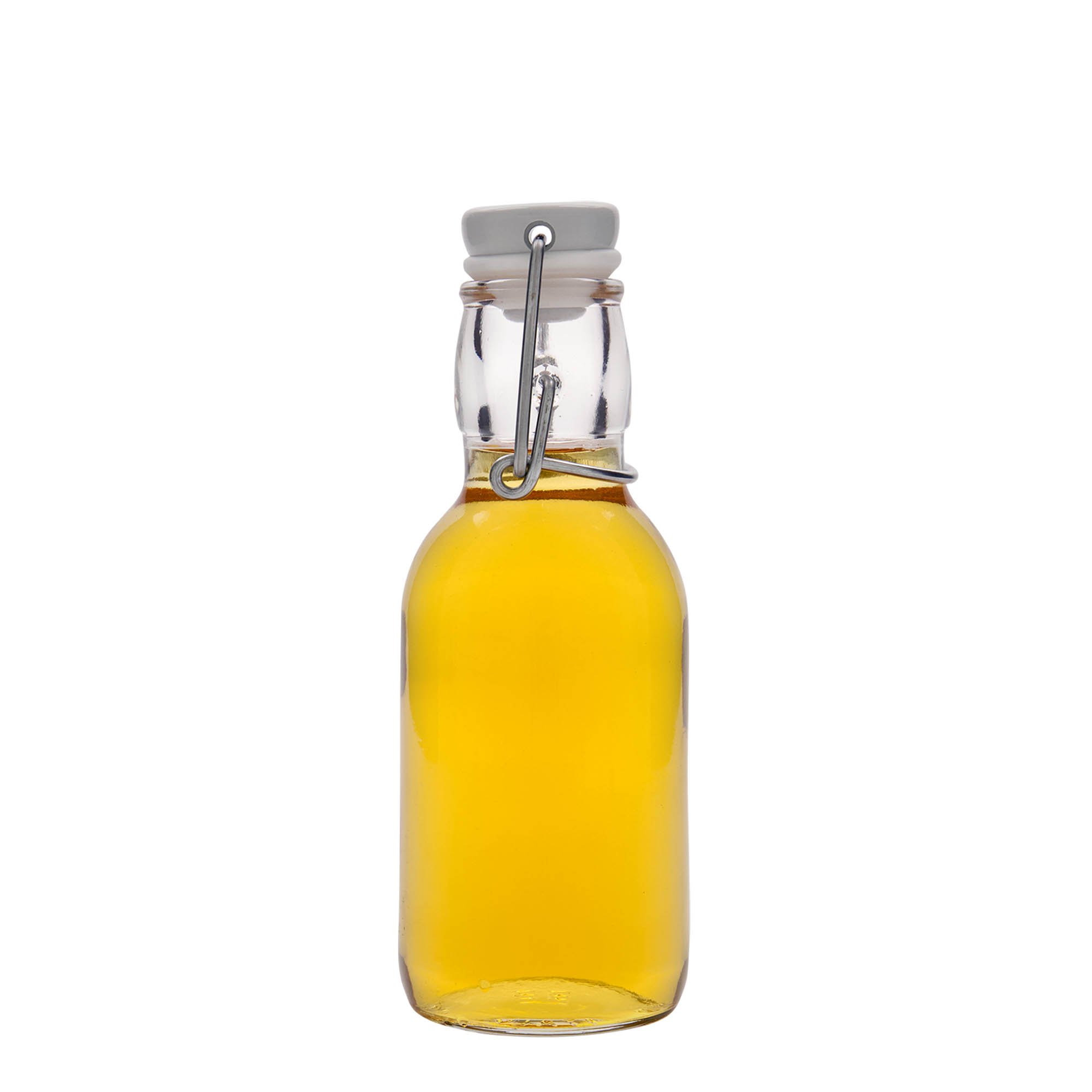 250 ml staklena flaša 'Emilia', otvor: zatvarač sa kopčom 250 ml staklena flaša 'Emilia', otvor: zatvarač sa kopčom