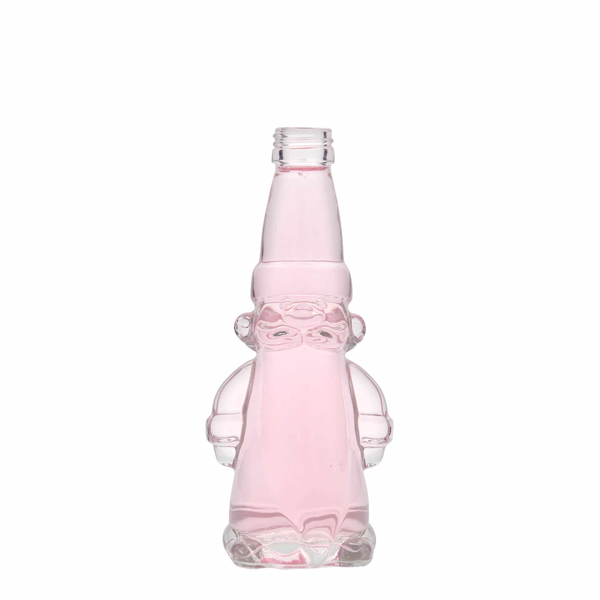 200 ml staklena flaša 'Božićni vilenjak', grlo: PP 28