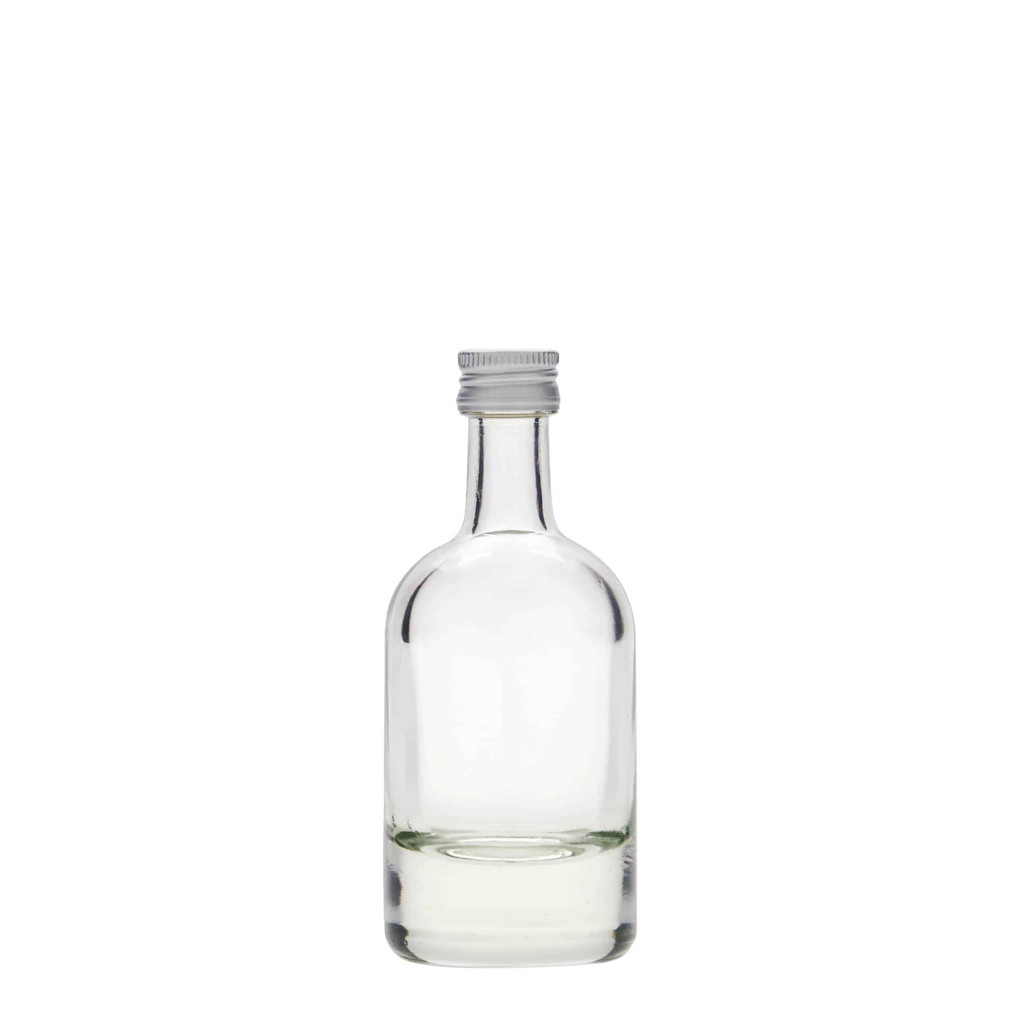 50 ml staklena flaša 'Linea Uno', otvor: PP 18