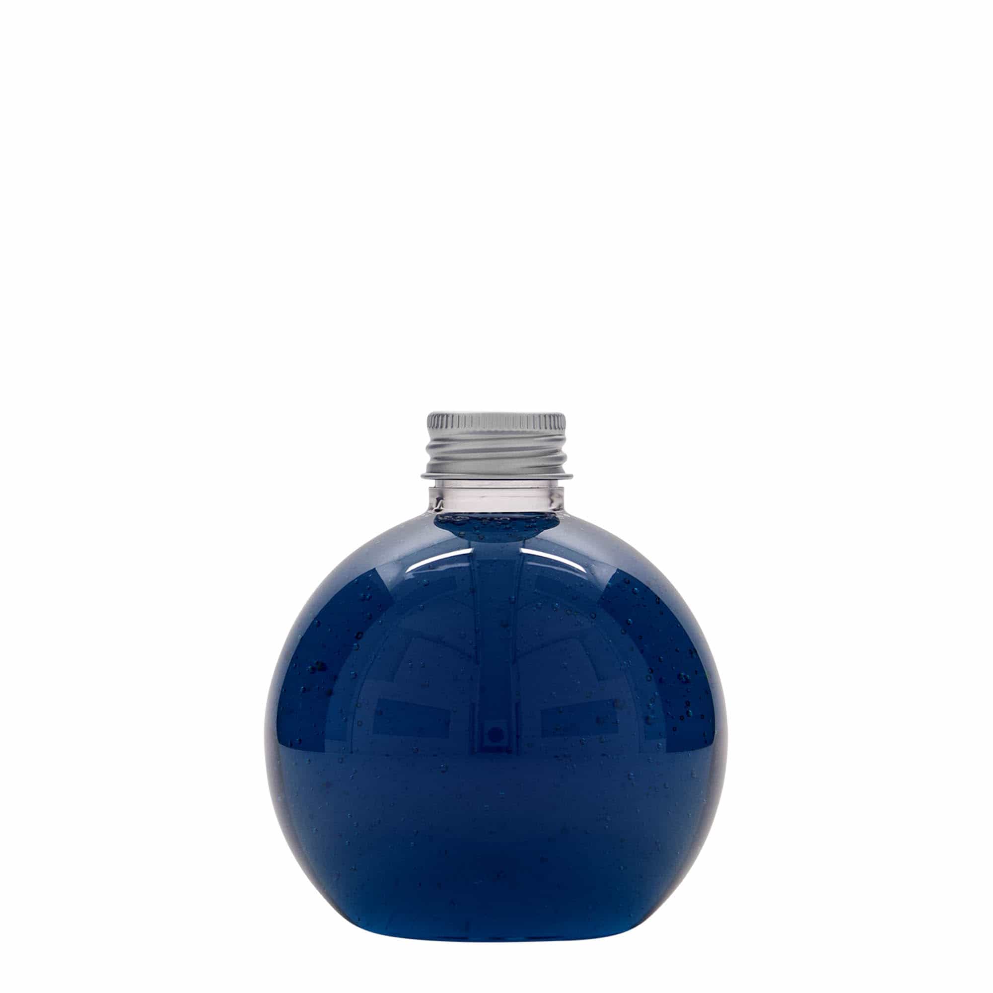 PET boca od 250 ml 'Perry', okrugla, plastika, otvor: GPI 24/410