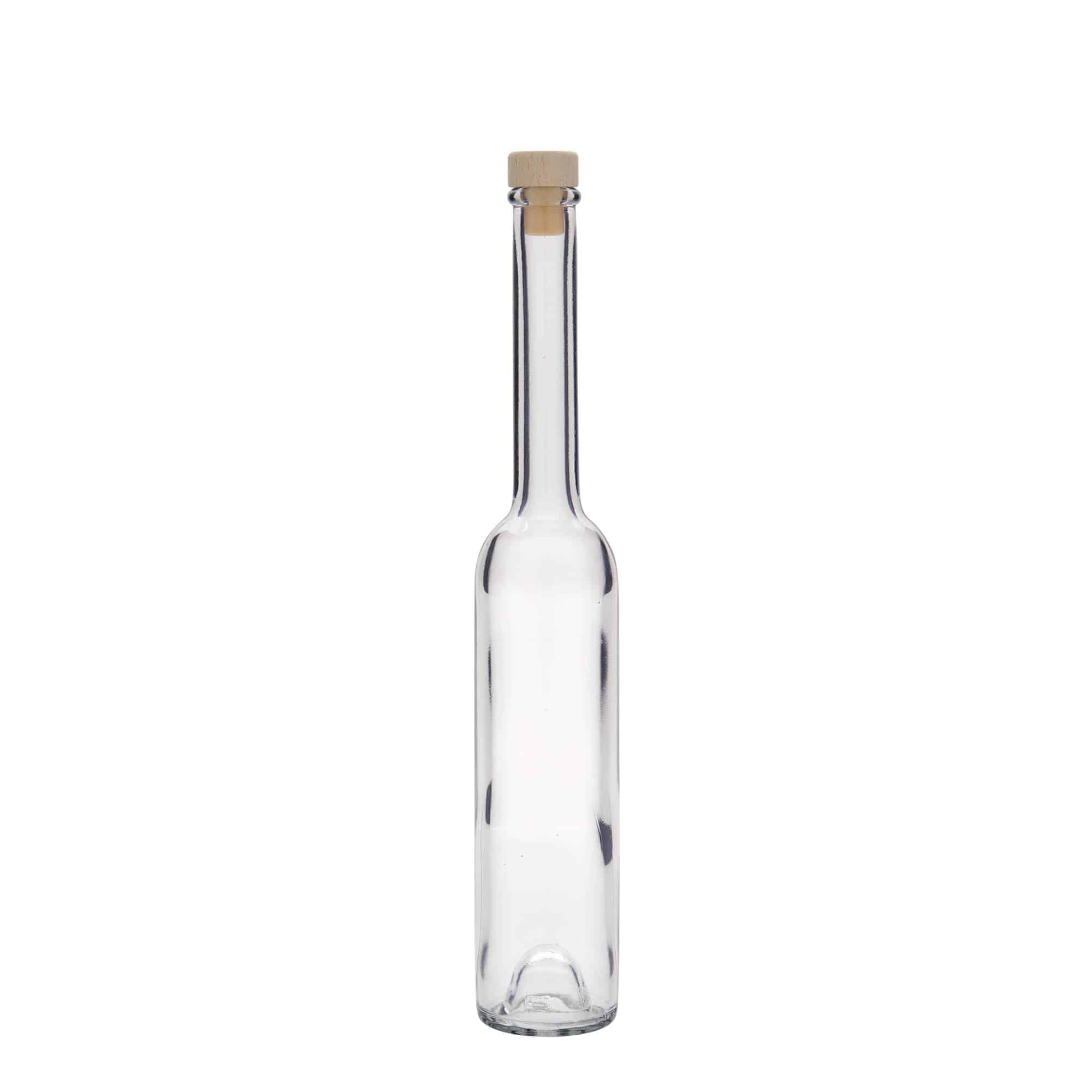 100 ml staklena flaša 'Platina', otvor: plutani čep