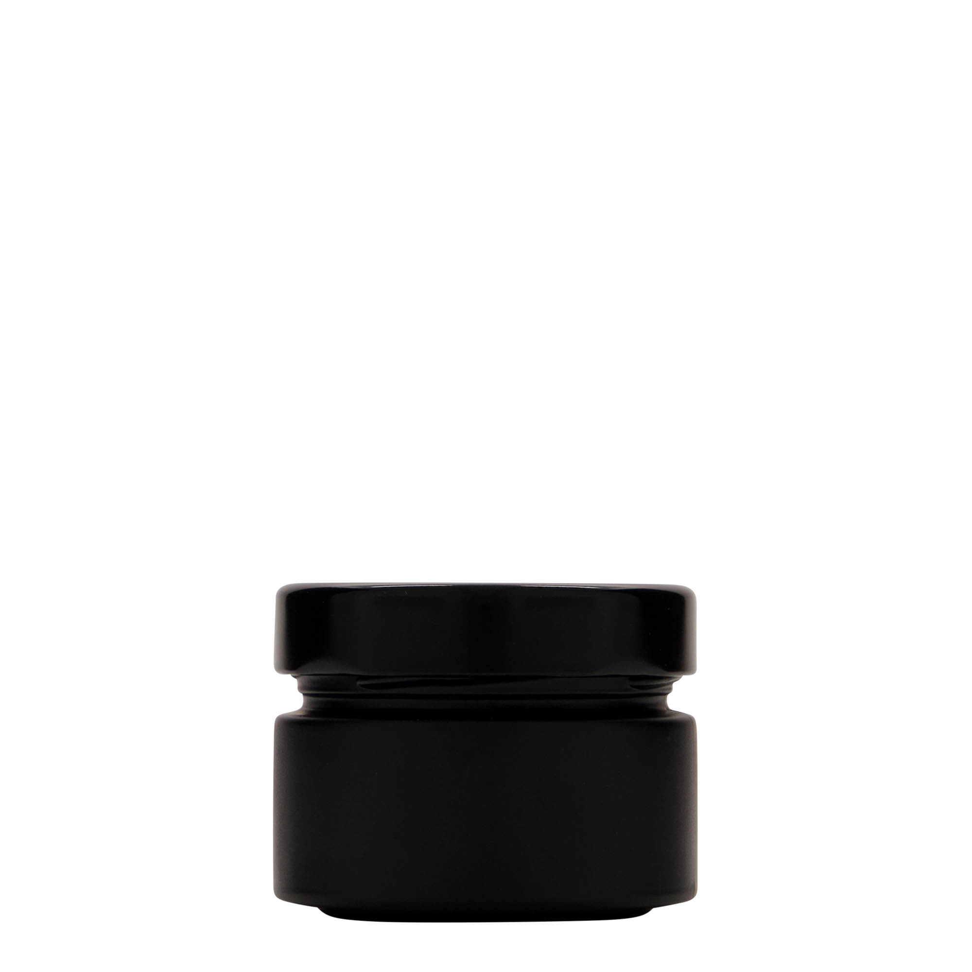 130 ml okrugla tegla 'Aurora', crna, otvor: Deep-Twist-Off (DTO 66) 130 ml okrugla tegla 'Aurora', crna, otvor: Deep-Twist-Off (DTO 66)