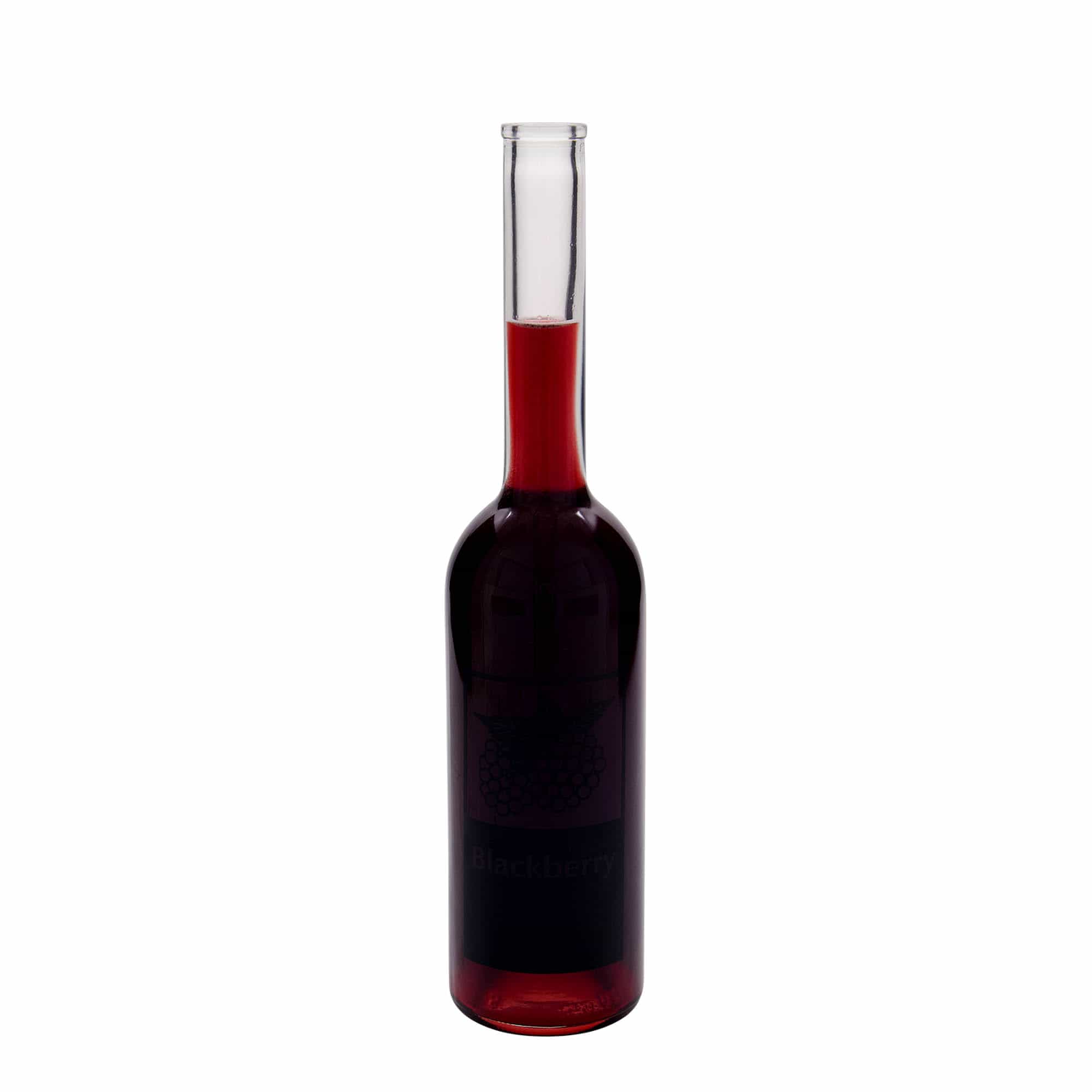 500 ml staklena flaša 'Opera', motiv: kupina, grlo: plutа 500 ml staklena flaša 'Opera', motiv: kupina, grlo: plutа