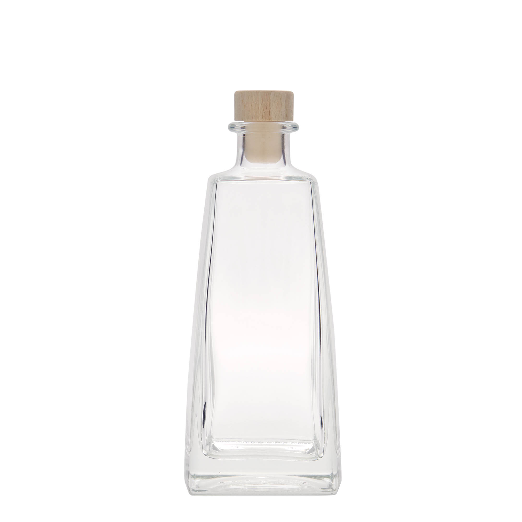 350 ml staklena flaša 'Timmy', pravougaona, grlo: plutа 350 ml staklena flaša 'Timmy', pravougaona, grlo: plutа