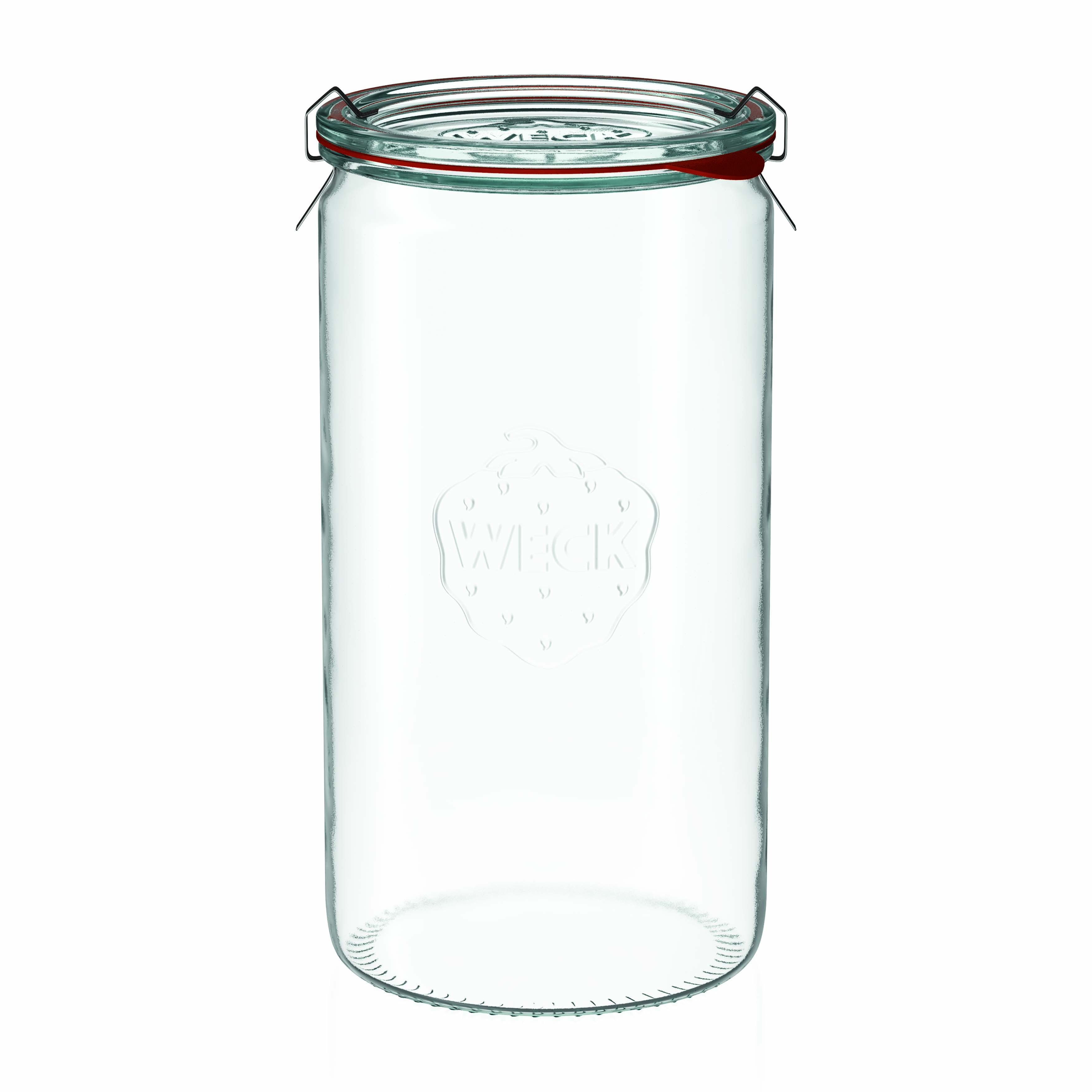 1.575 ml WECK cilindar staklo, otvor: okrugli rub