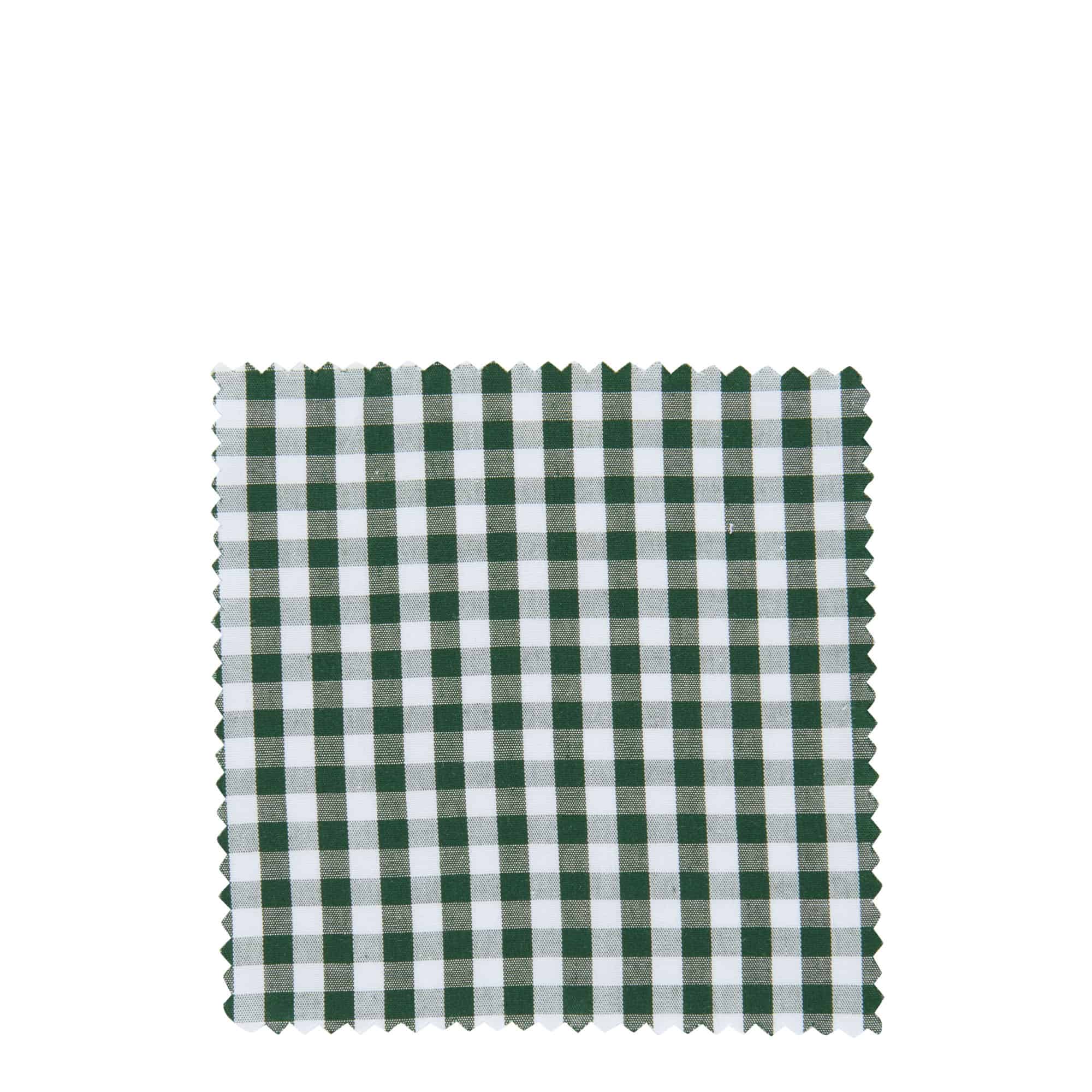 Tkaninska krpica karo dezen 12x12, kvadratna, tekstil, tamno zelena, otvor: TO38-TO53