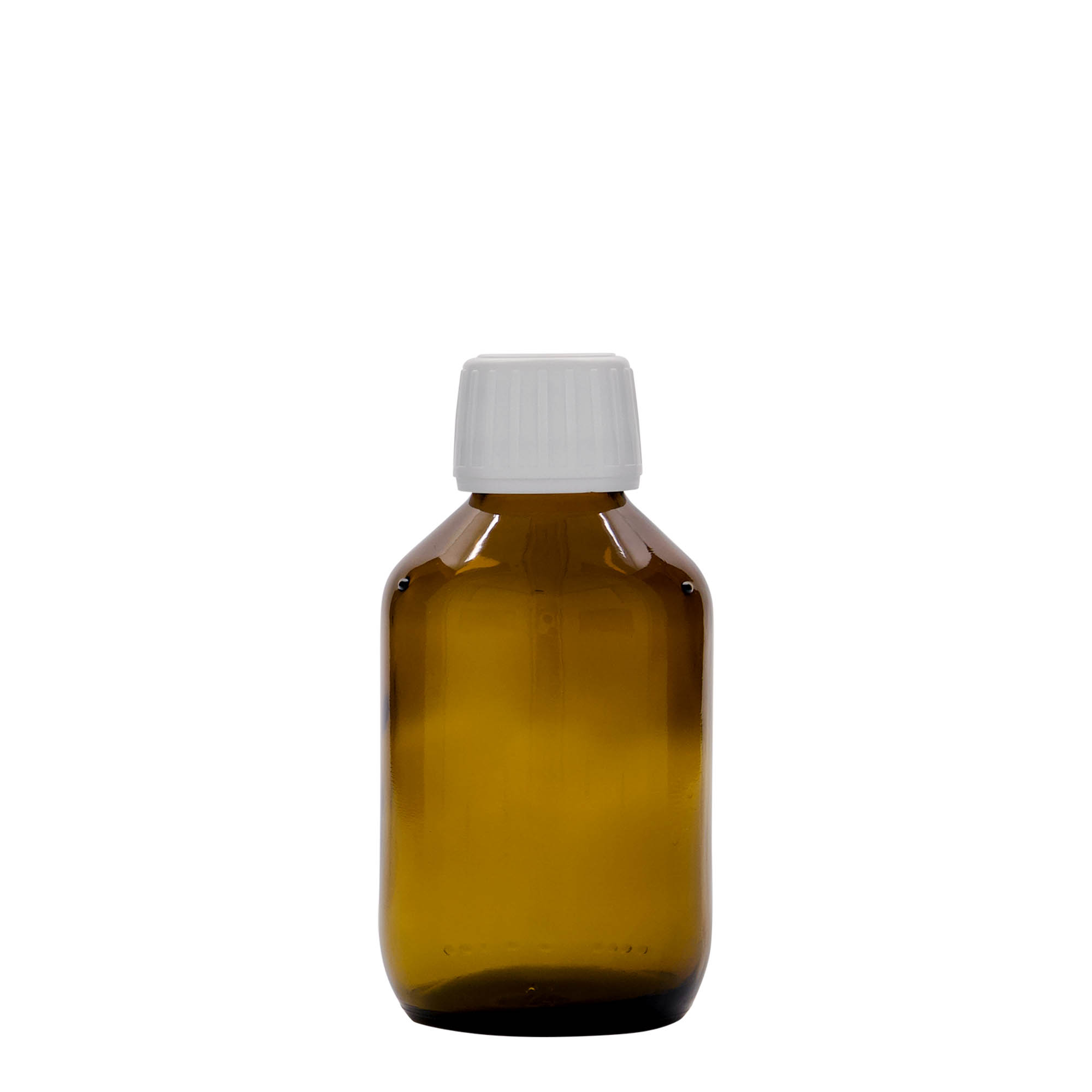 150 ml medicinska bočica, braon, staklo, grlo: PP 28