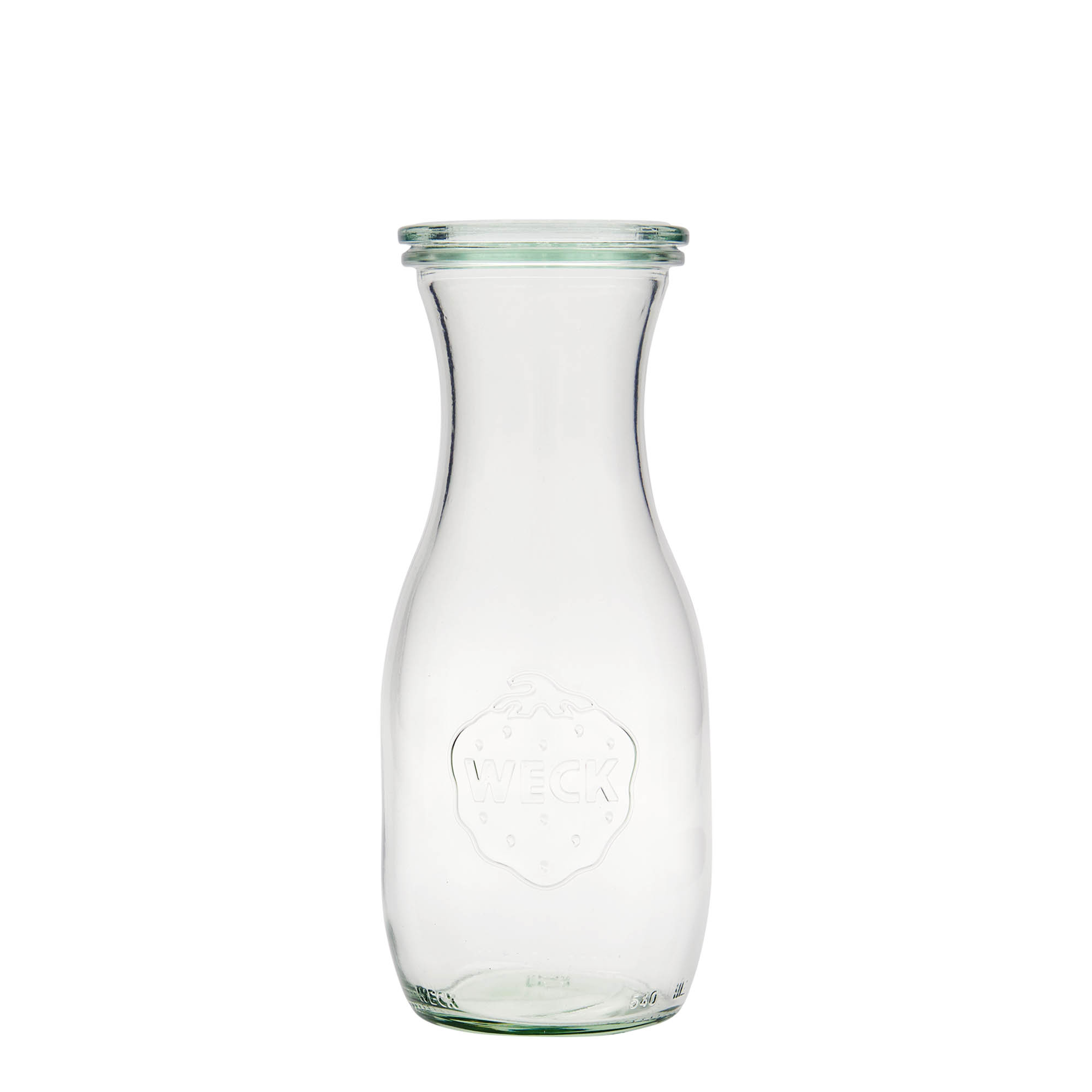 500 ml WECK-flasa za sok, grlo: okrugli rub