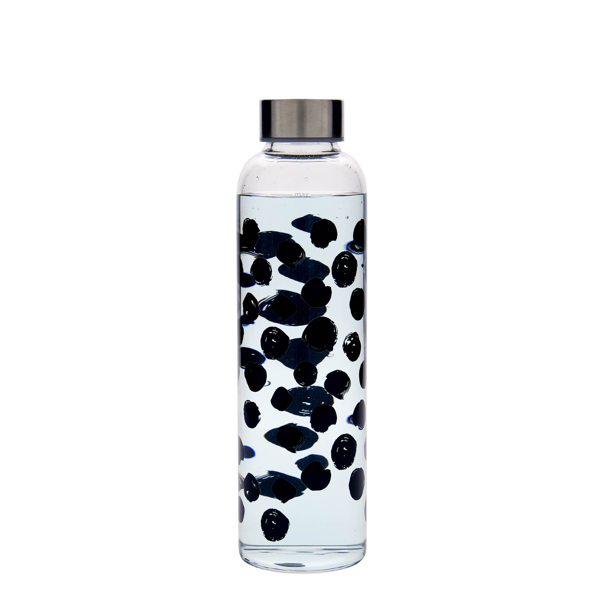500 ml boca za piće 'Perseus - Crne tačke', otvor: navojni zatvarač 500 ml boca za piće 'Perseus - Crne tačke', otvor: navojni zatvarač