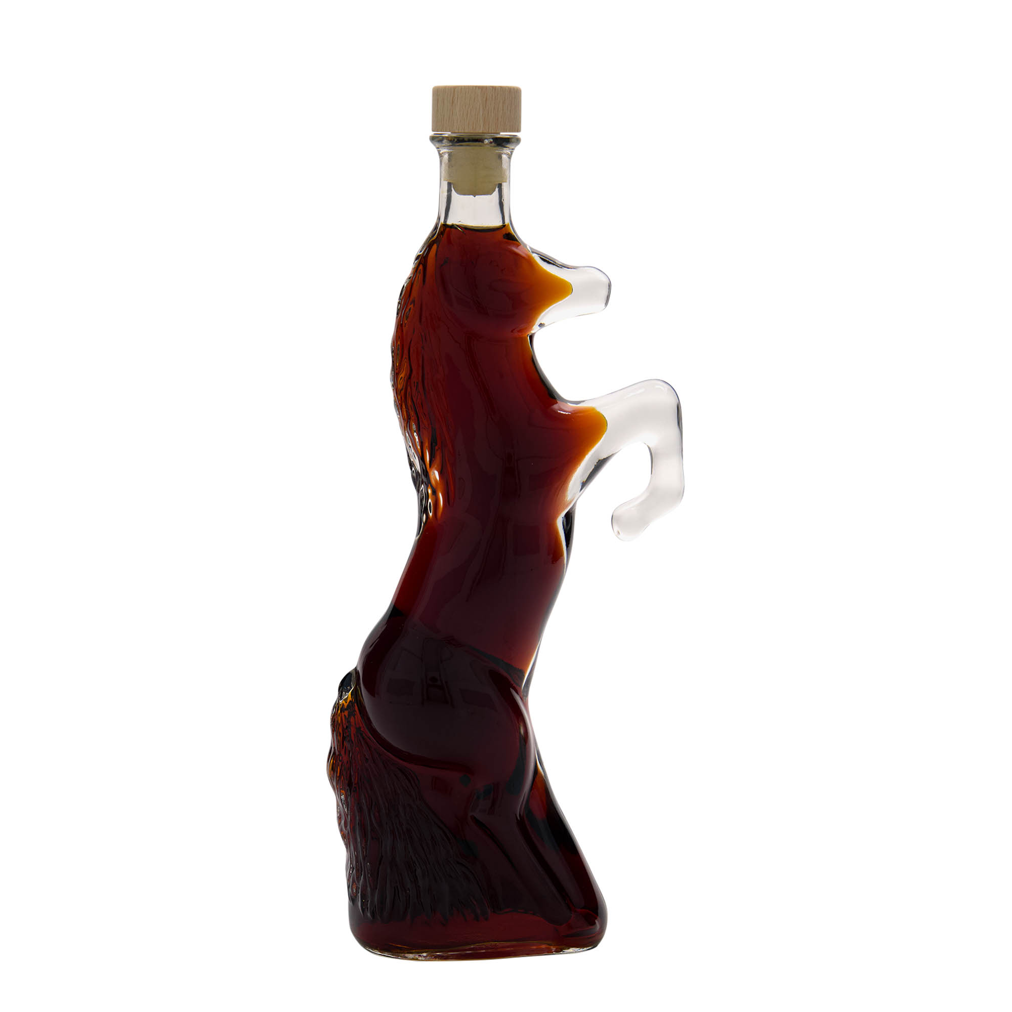 350 ml staklena flaša 'Wild Horse', otvor: pluta