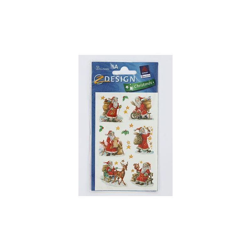 Zweckform nalepnice 'Deda Mrazići', papir, višebojno Zweckform nalepnice 'Deda Mrazići', papir, višebojno