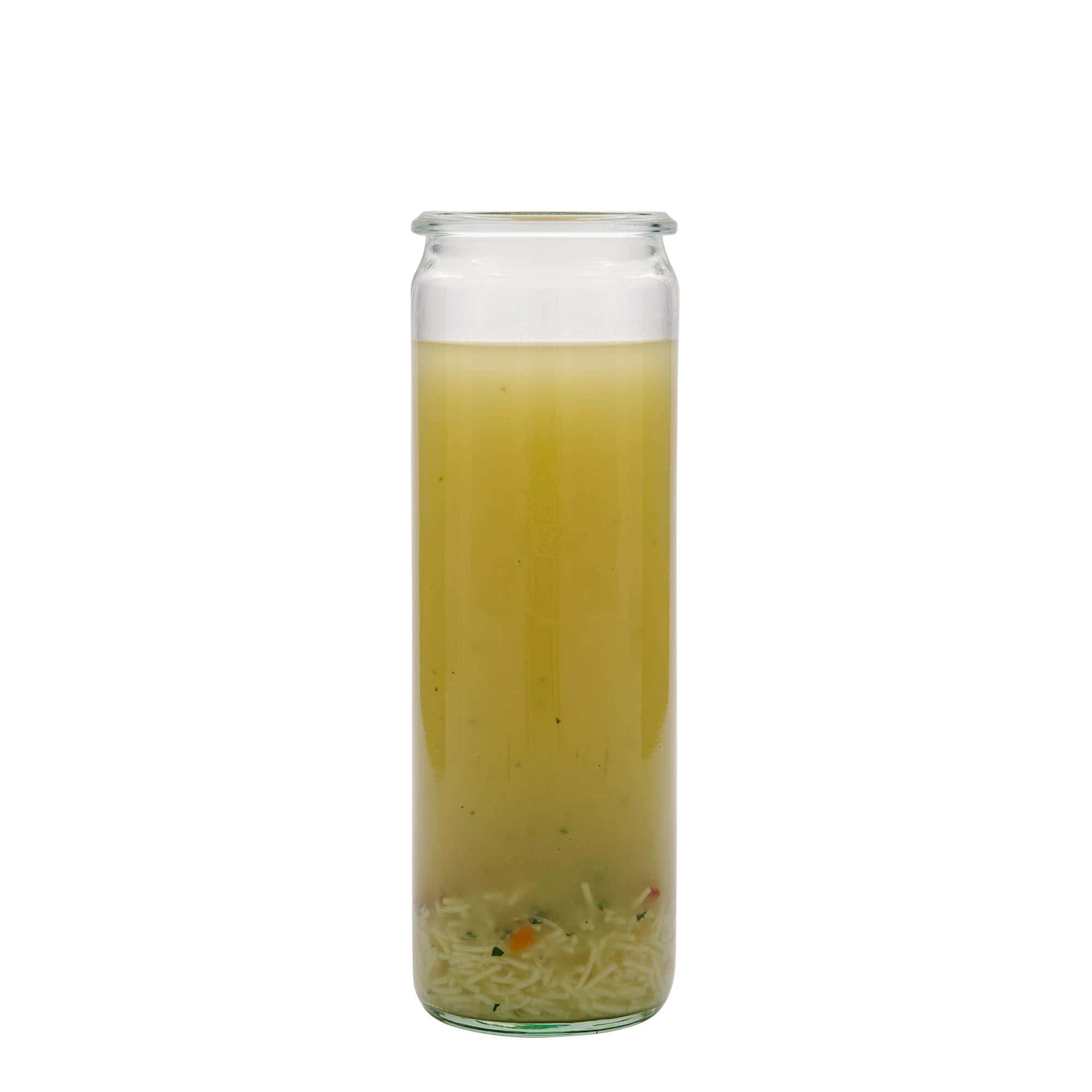 600 ml WECK cilindar staklena tegla, otvor: okrugli rub