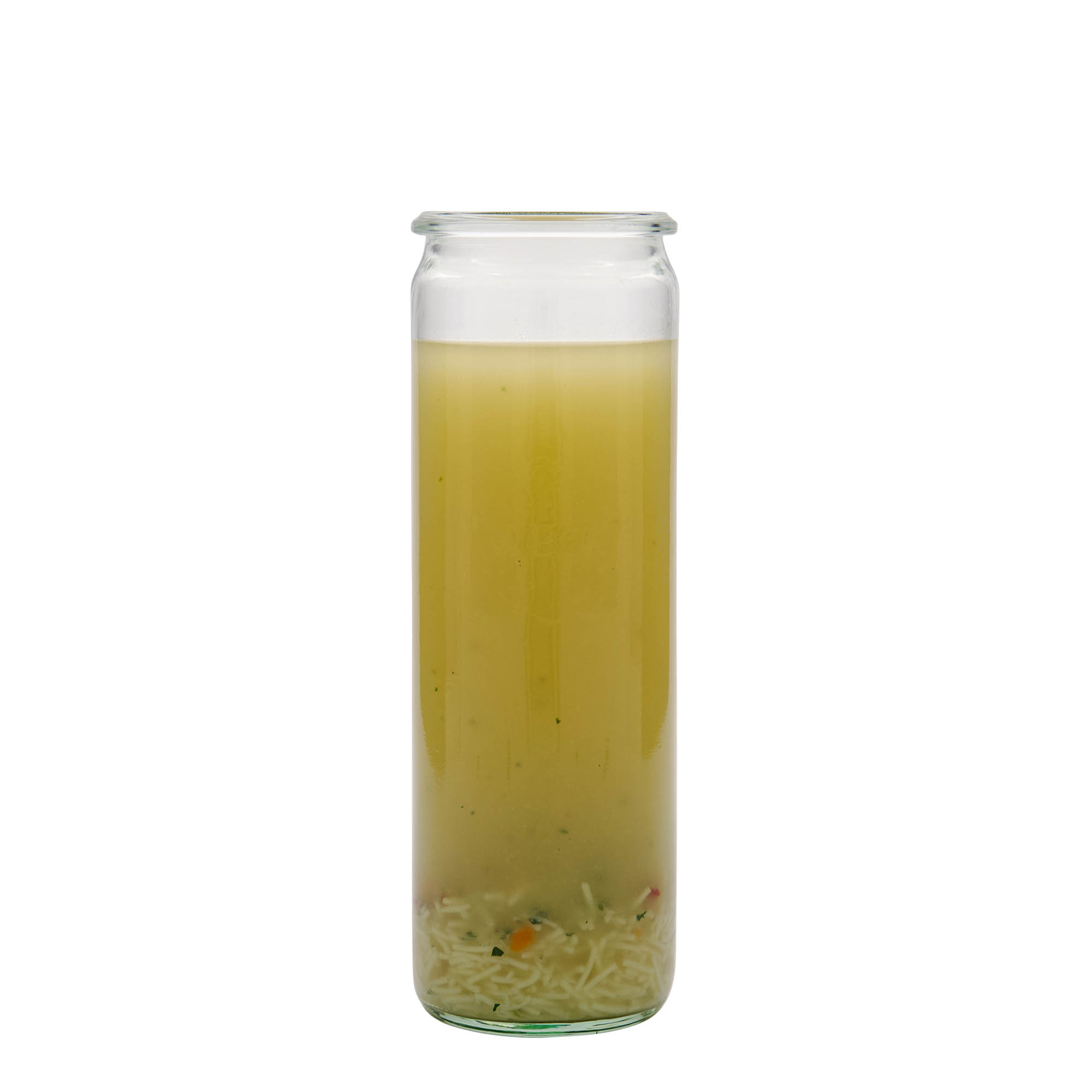 600 ml WECK cilindar staklena tegla, otvor: okrugli rub