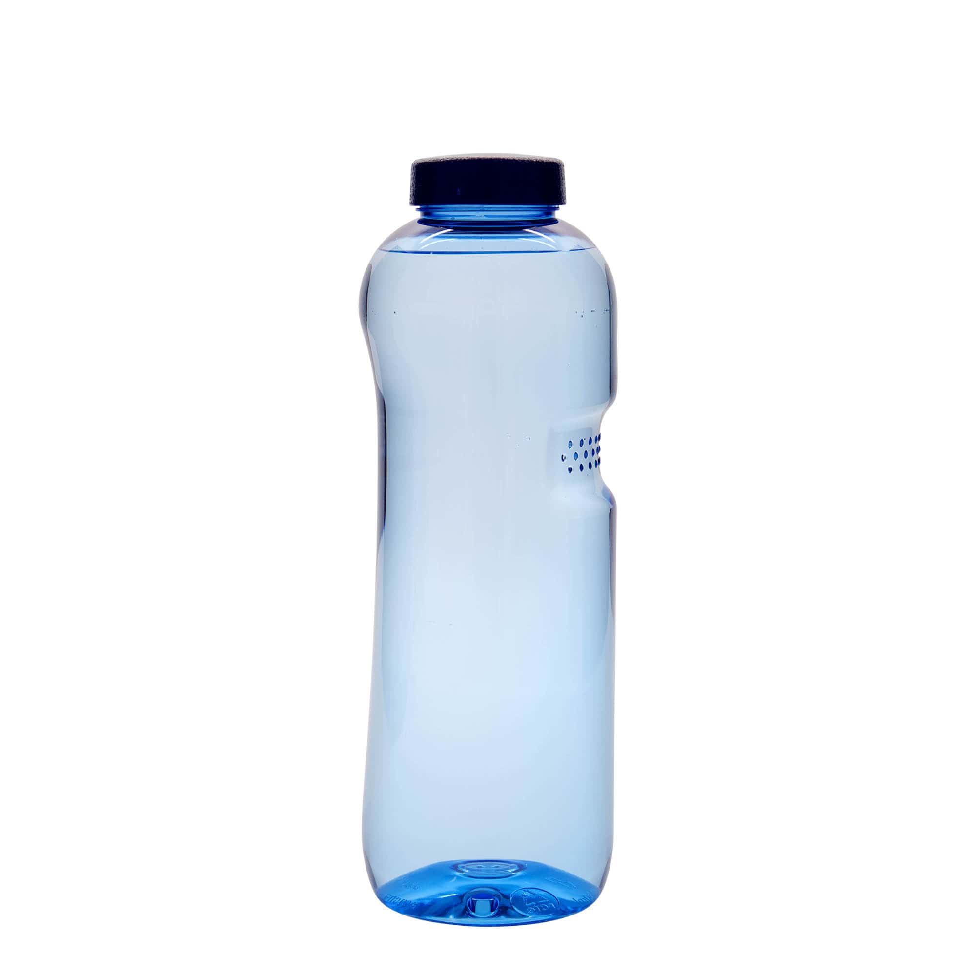 1.000 ml PET flaša za piće 'Kavodrink', plastika, plava