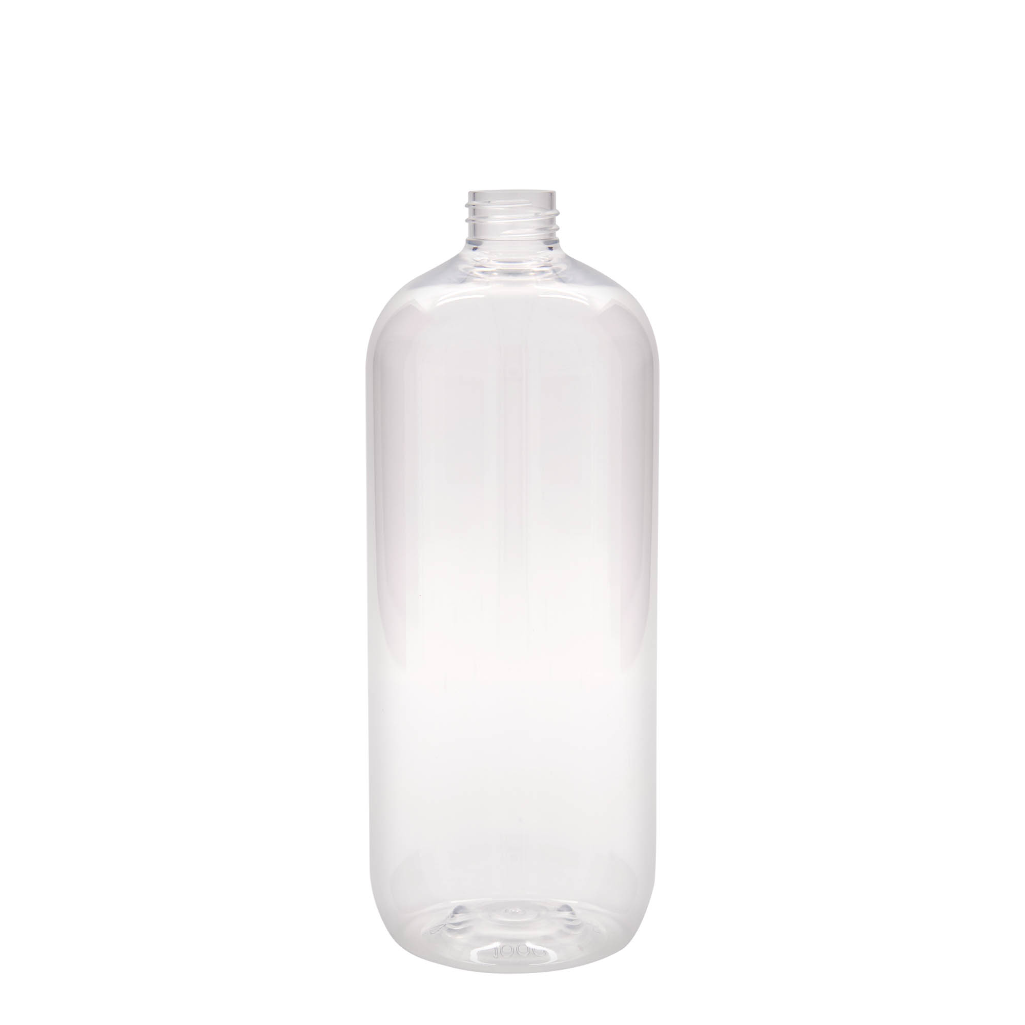 1.000 ml PET-flaša 'Boston', plastika, grlo: 28/410