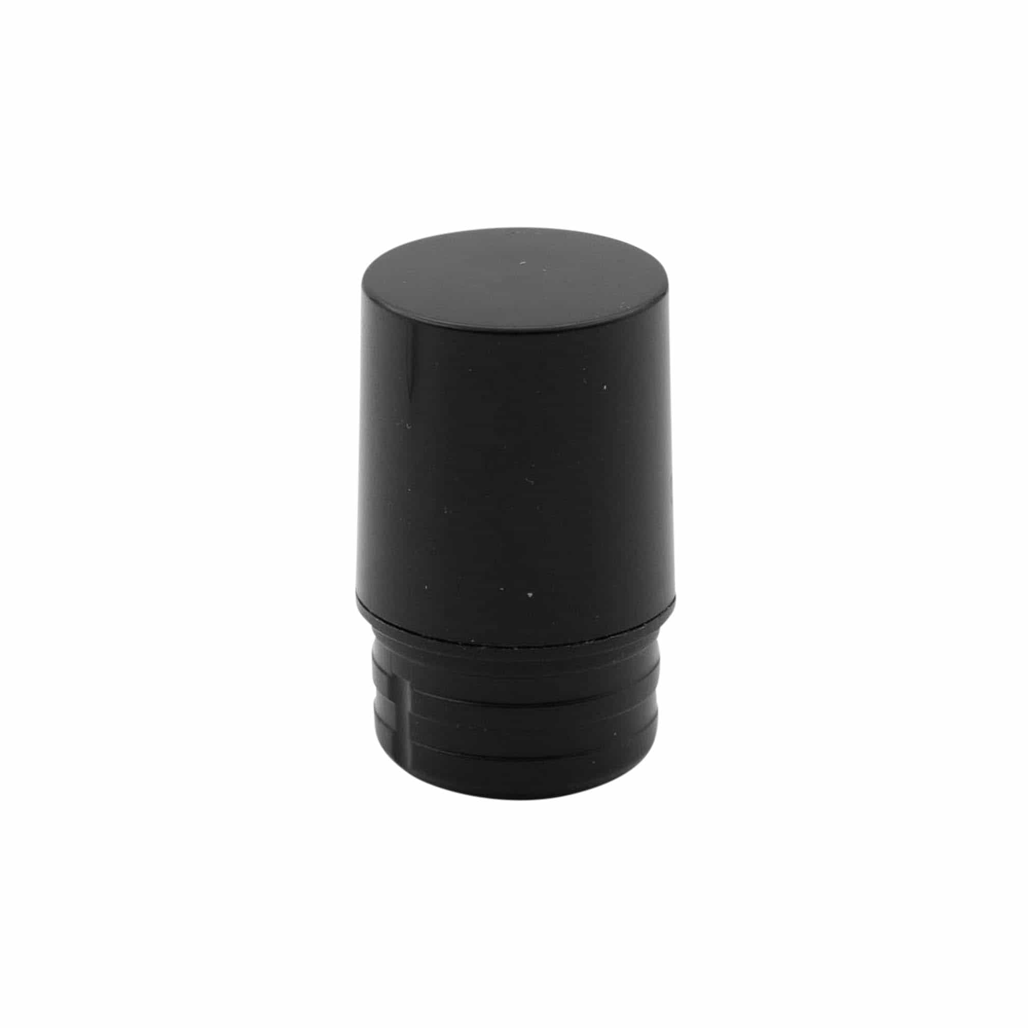 Airless Dispenser pumpa glava 'Nano', PP-plastika, crna