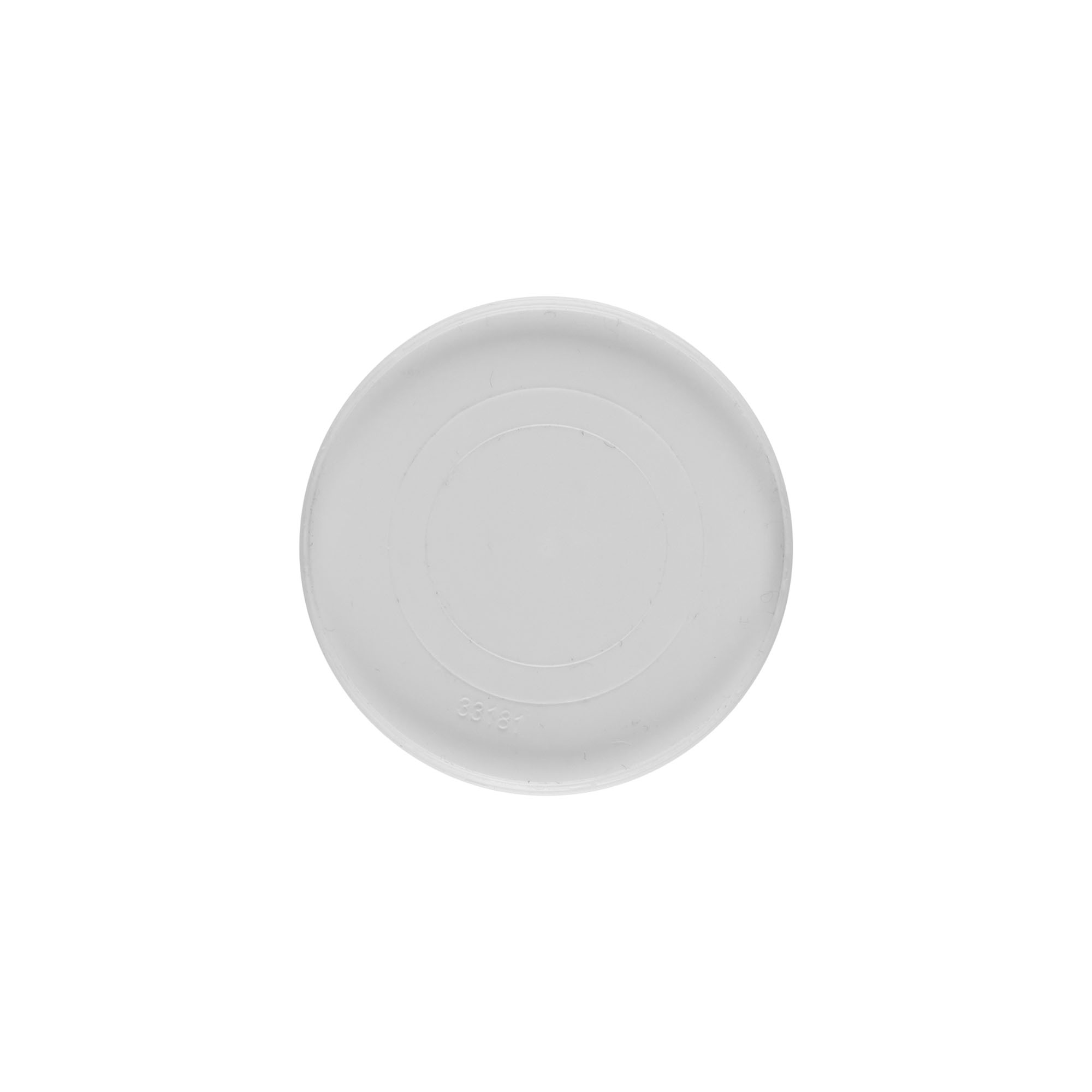 Zaštitni poklopac za 30 ml 'Bianca', PP plastika, bela