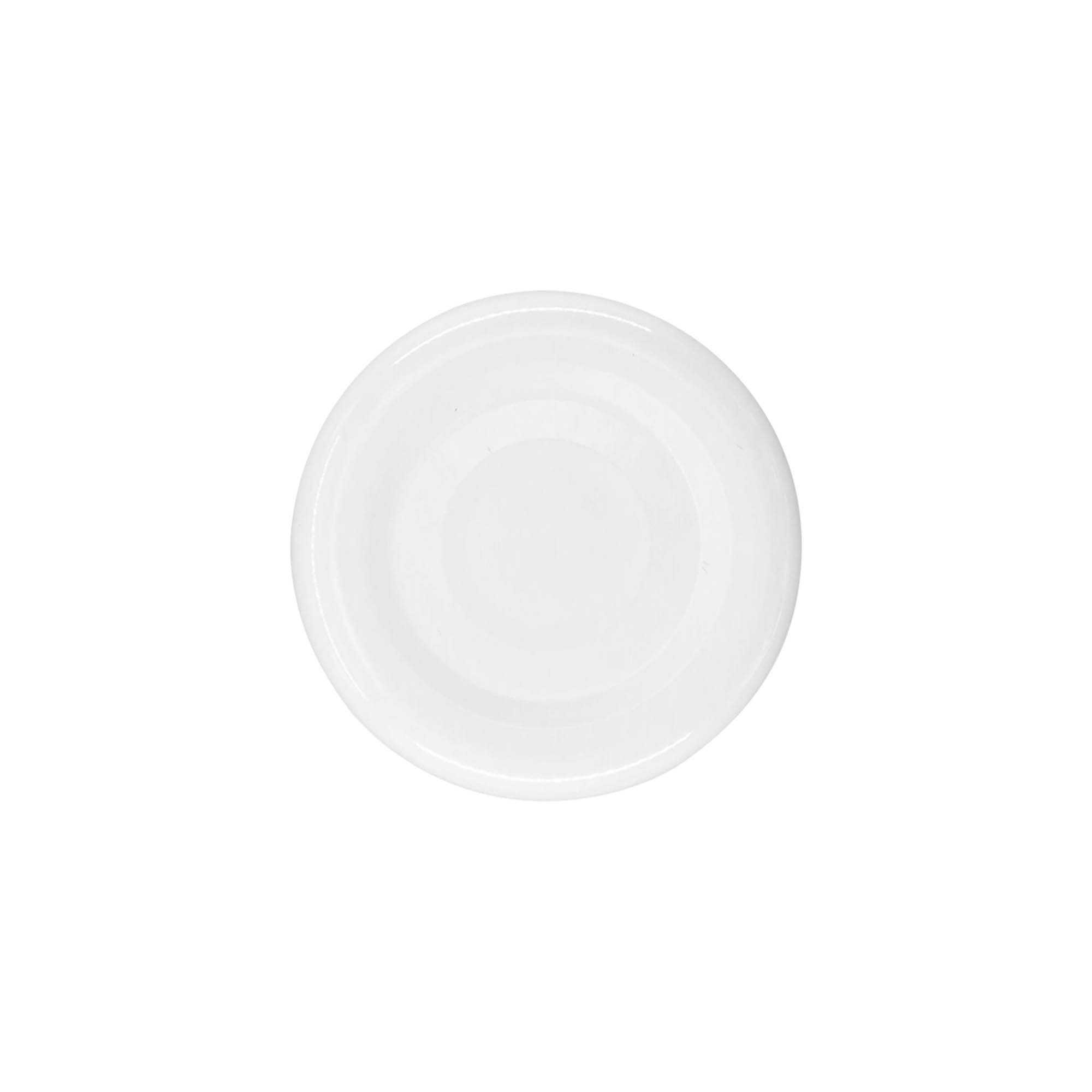 Twist-Off poklopac, limen, beo, za otvor: TO 38