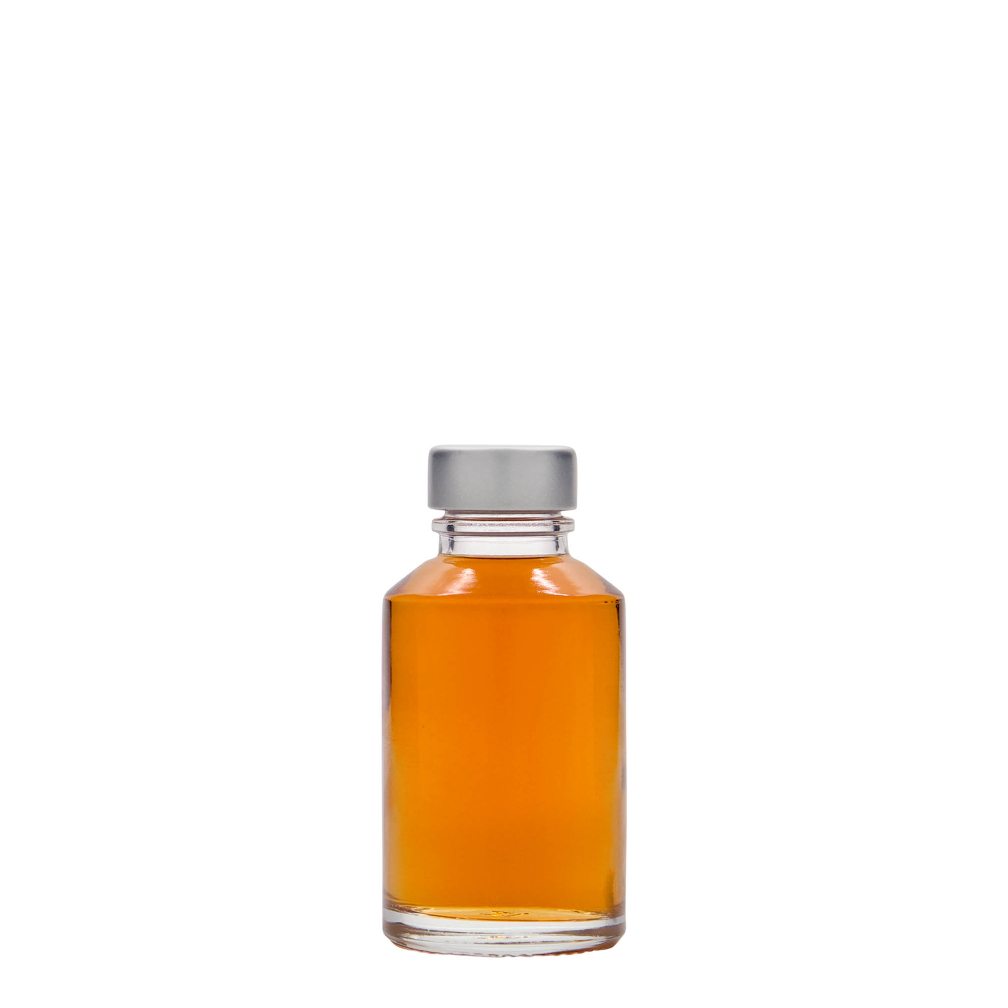 50 ml staklena flaša 'Hella', grlo: GPI 22 50 ml staklena flaša 'Hella', grlo: GPI 22