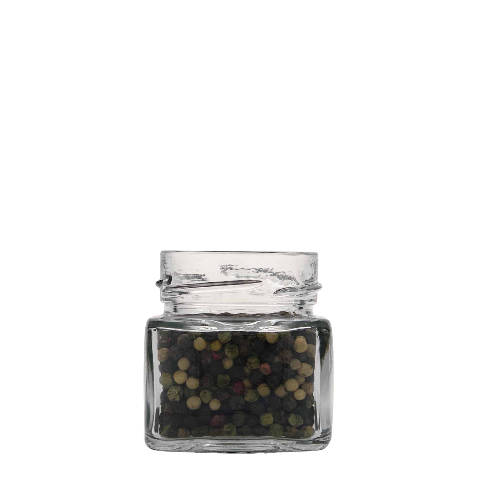 106 ml četvrtasto staklo 'Ikarus', otvor: Deep-Twist-Off (DTO 58) 106 ml četvrtasto staklo 'Ikarus', otvor: Deep-Twist-Off (DTO 58)