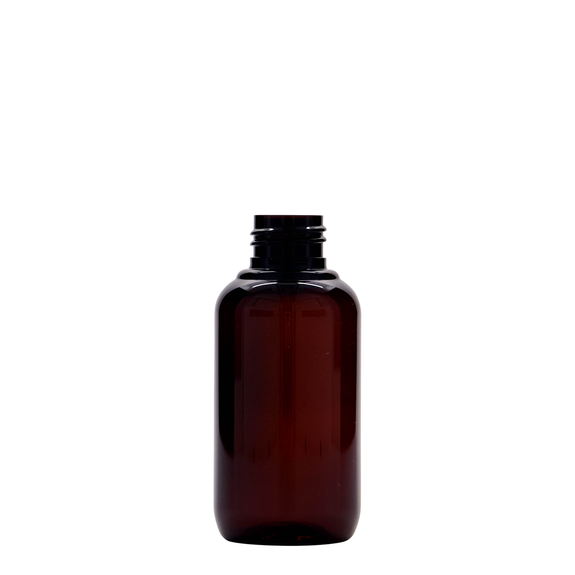 100 ml flaša od reciklirane plastike 'Victor's Best', PCR, braon, grlo: 24/410