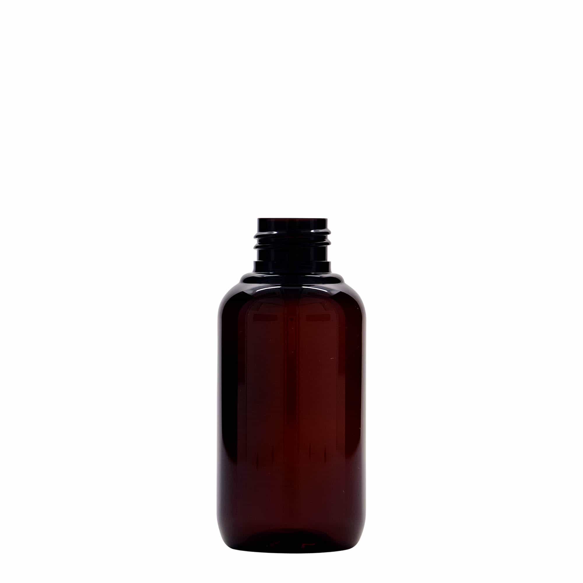 100 ml flaša od reciklirane plastike 'Victor's Best', PCR, braon, grlo: 24/410 100 ml flaša od reciklirane plastike 'Victor's Best', PCR, braon, grlo: 24/410