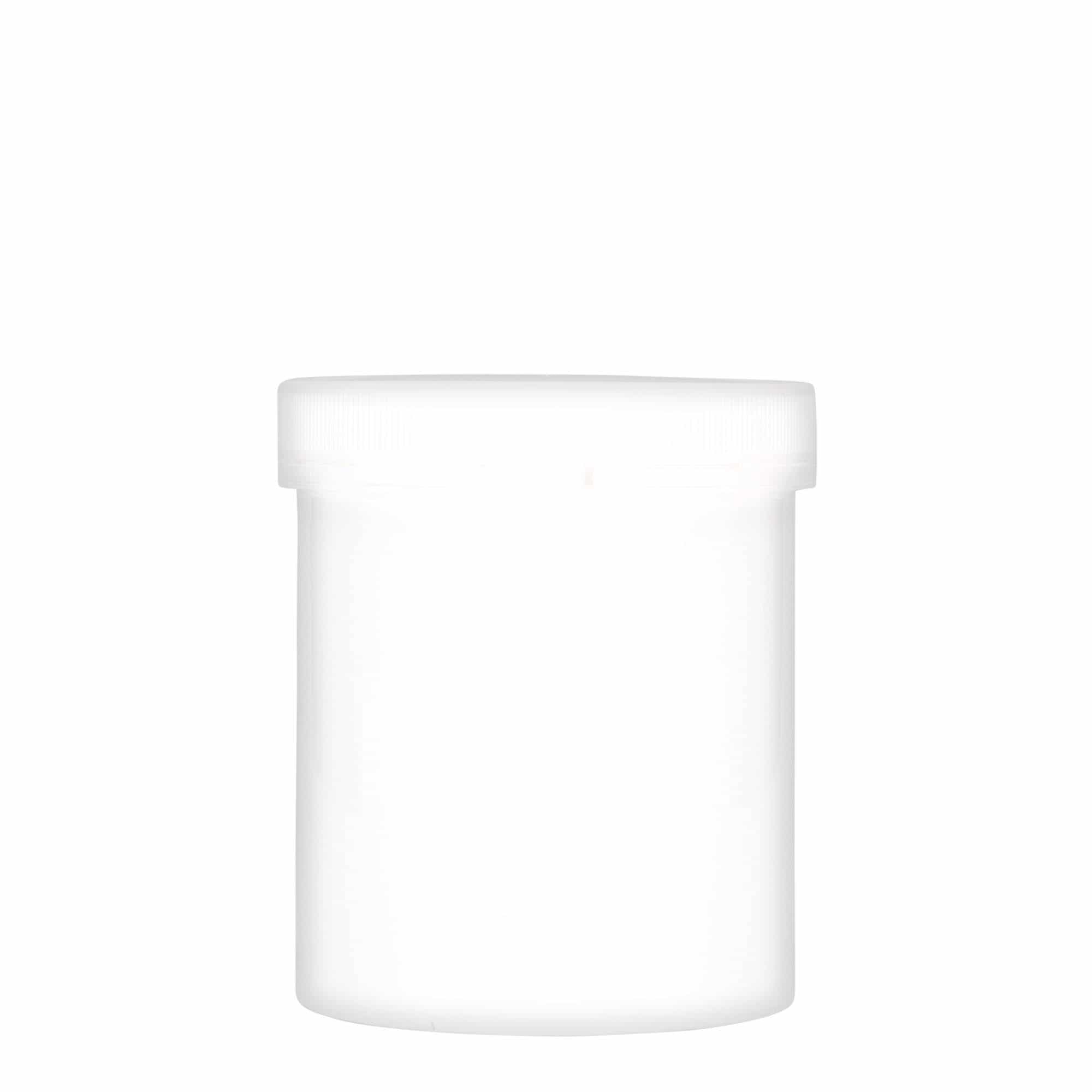 Plastična tegla od 500 ml 'Securilock', PP, bela, otvor: Zatvarač sa navojem