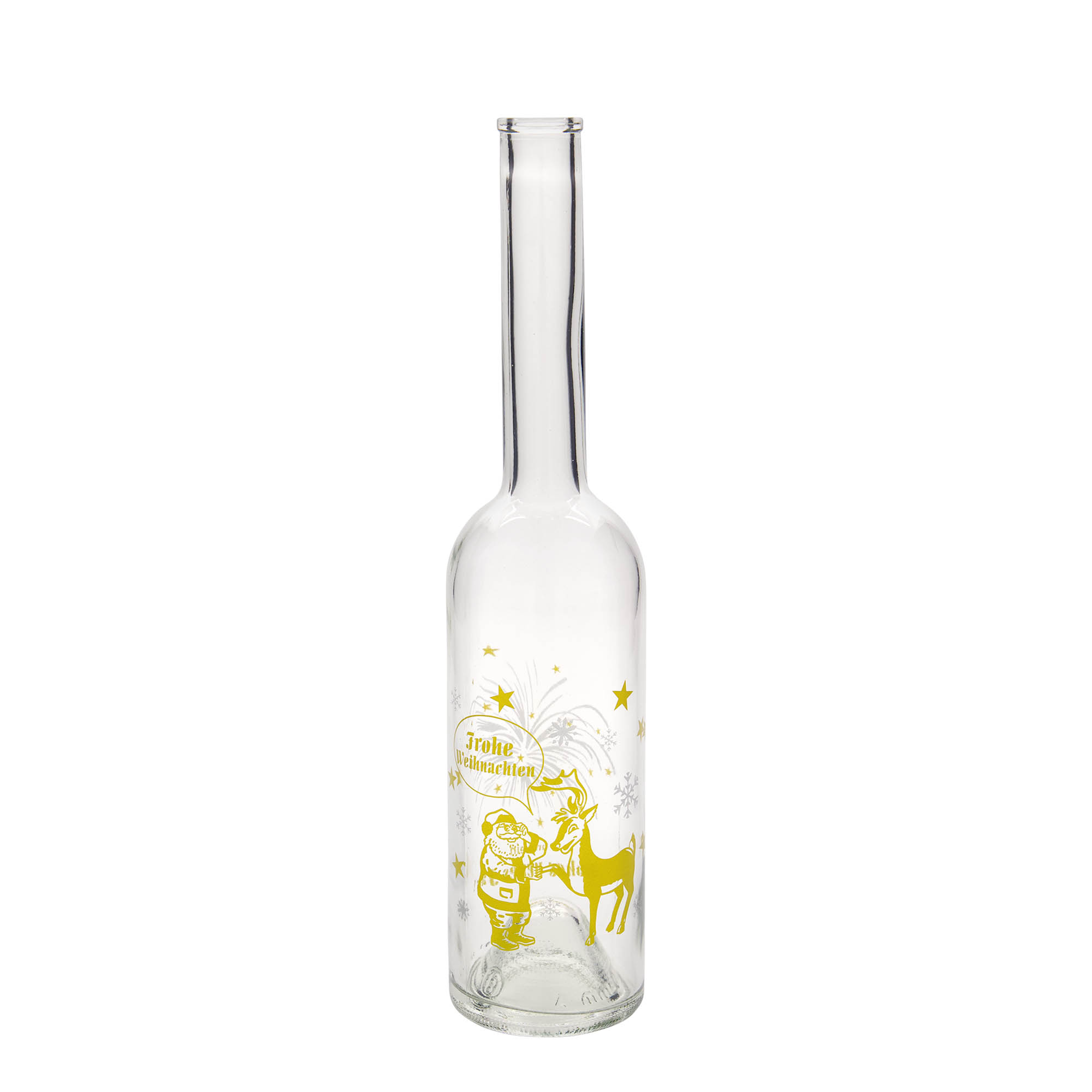 500 ml staklena flaša 'Opera', motiv: vatromet, grlo: plutа 500 ml staklena flaša 'Opera', motiv: vatromet, grlo: plutа