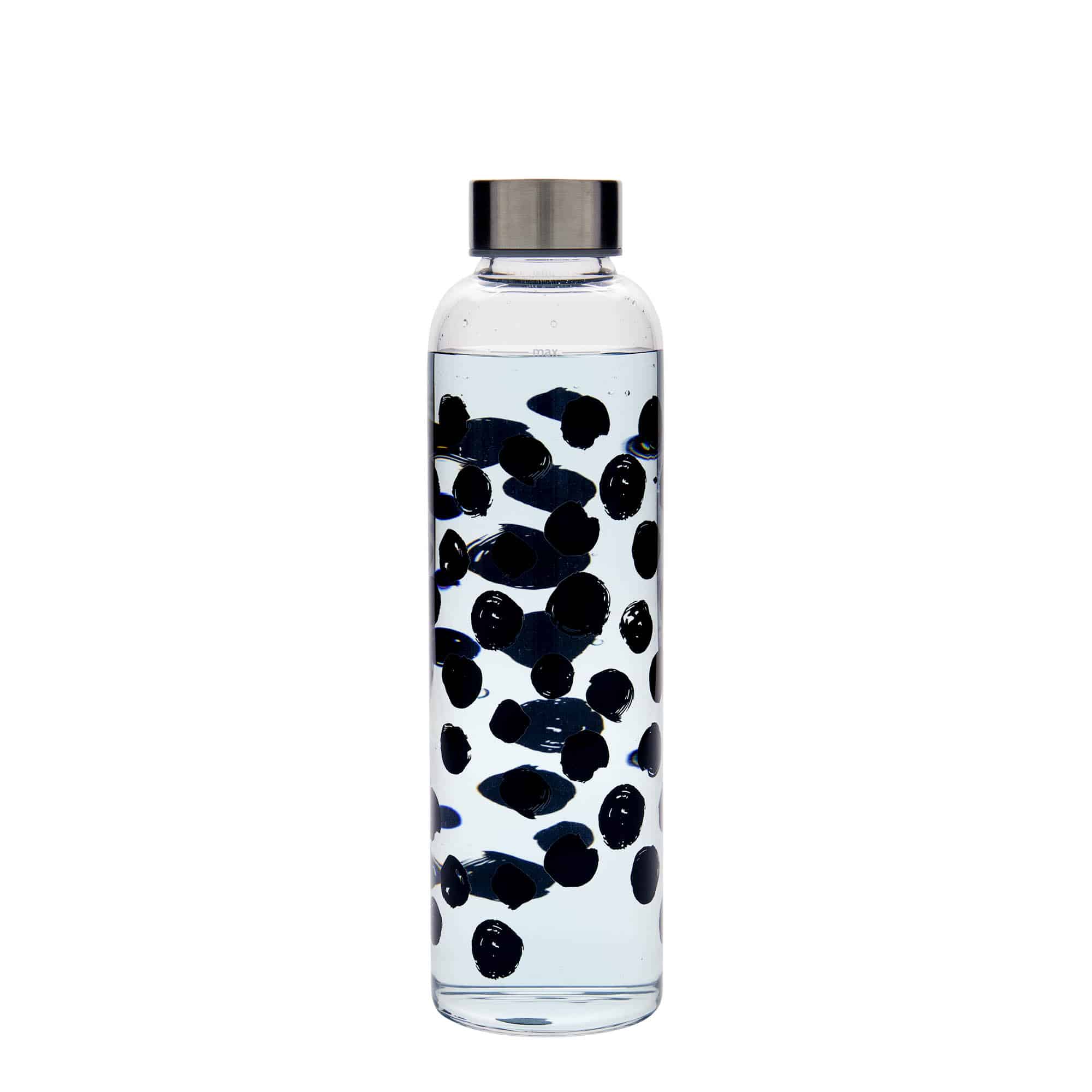 500 ml boca za piće 'Perseus - Crne tačke', otvor: navojni zatvarač