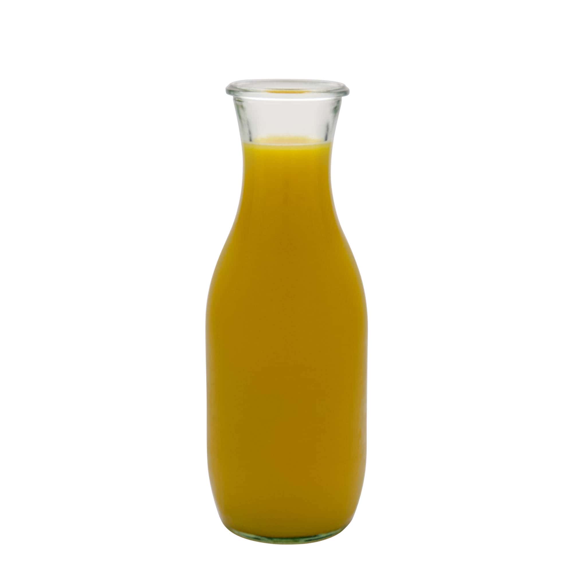1.000 ml WECK-flasa za sok #, otvor: okrugli rub 1.000 ml WECK-flasa za sok #, otvor: okrugli rub
