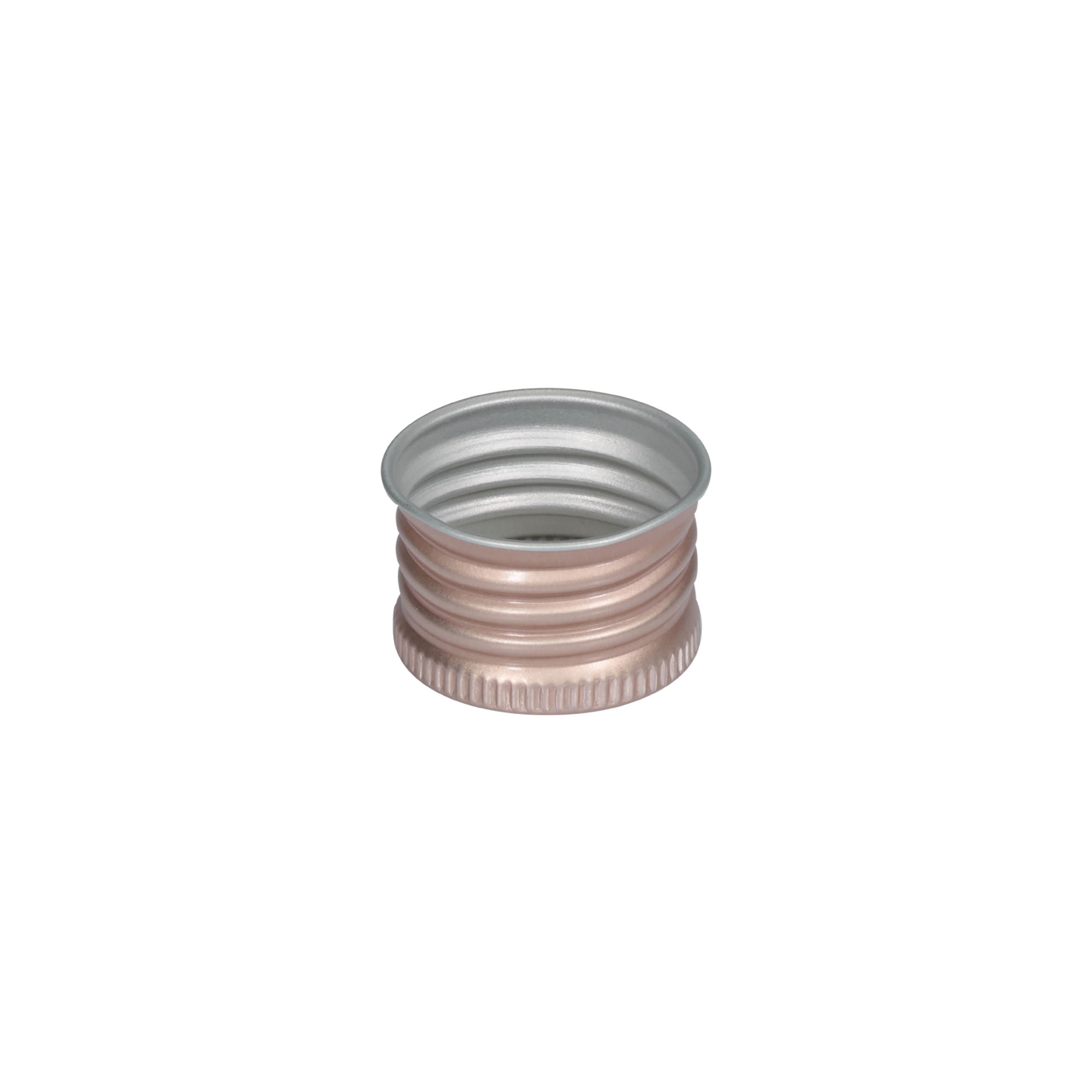 Metalna zatvarač sa navojem, roze, za otvor: 24/410 Metalna zatvarač sa navojem, roze, za otvor: 24/410