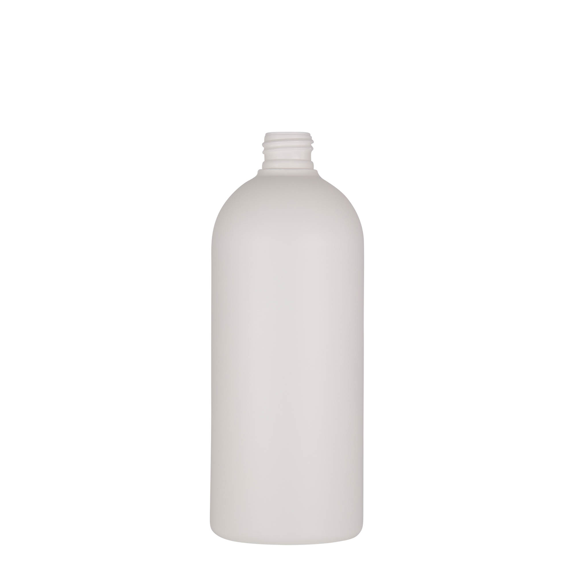 Plastična boca od 500 ml 'Tuffy', HDPE, bela, otvor: GPI 24/410 Plastična boca od 500 ml 'Tuffy', HDPE, bela, otvor: GPI 24/410