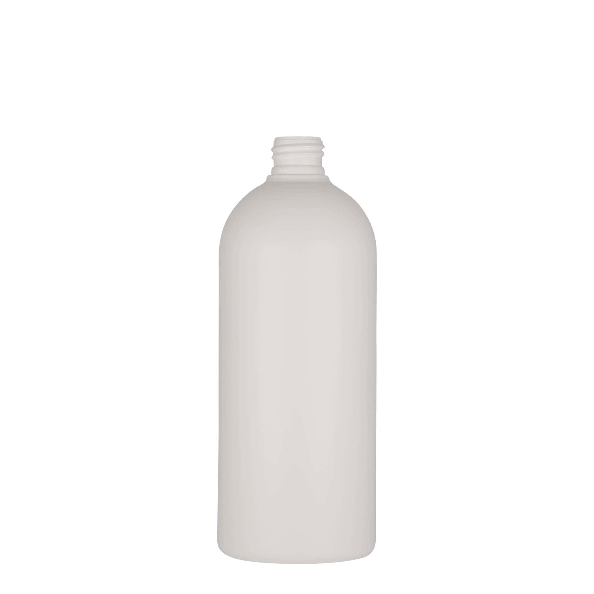 Plastična boca od 500 ml 'Tuffy', HDPE, bela, otvor: GPI 24/410 Plastična boca od 500 ml 'Tuffy', HDPE, bela, otvor: GPI 24/410