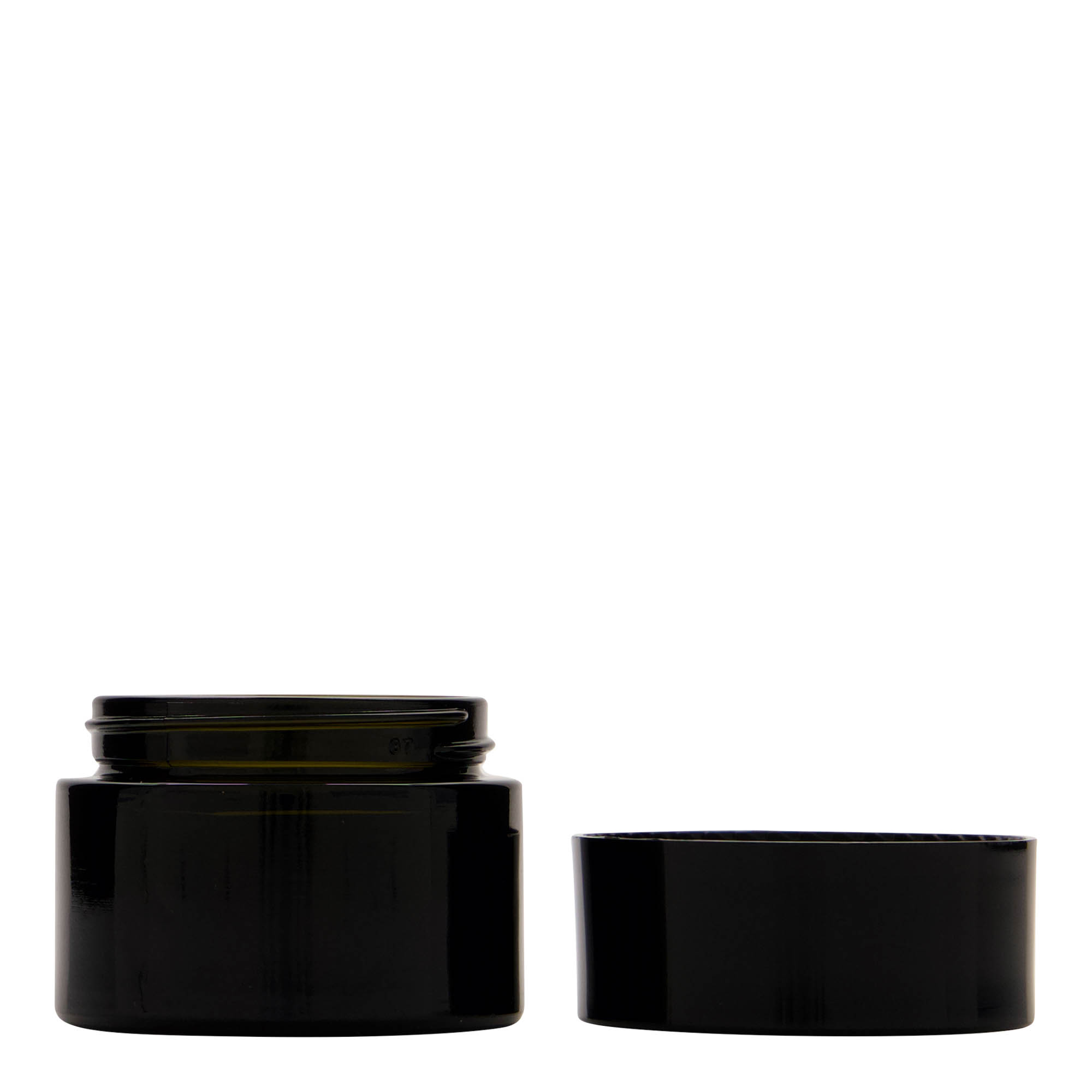 Tegla za reciklažu od 50 ml 'Floria', staklo, antik zelena, otvor: 58/400
