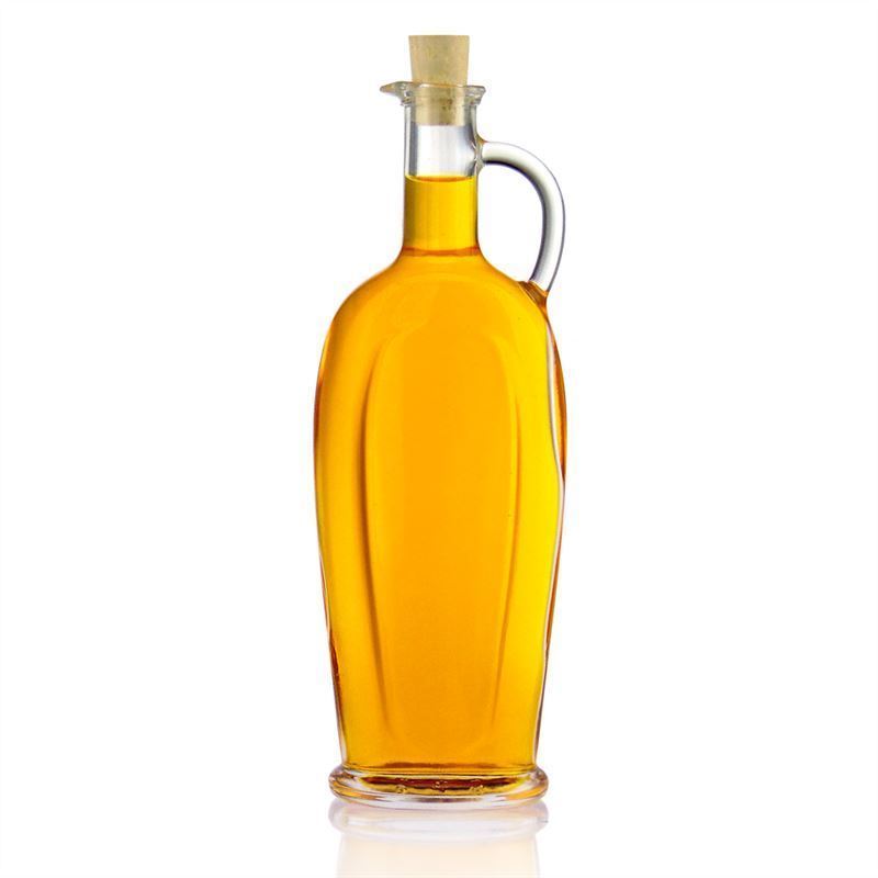 500 ml staklena boca 'Eleganta', ovalna, otvor: čep 500 ml staklena boca 'Eleganta', ovalna, otvor: čep
