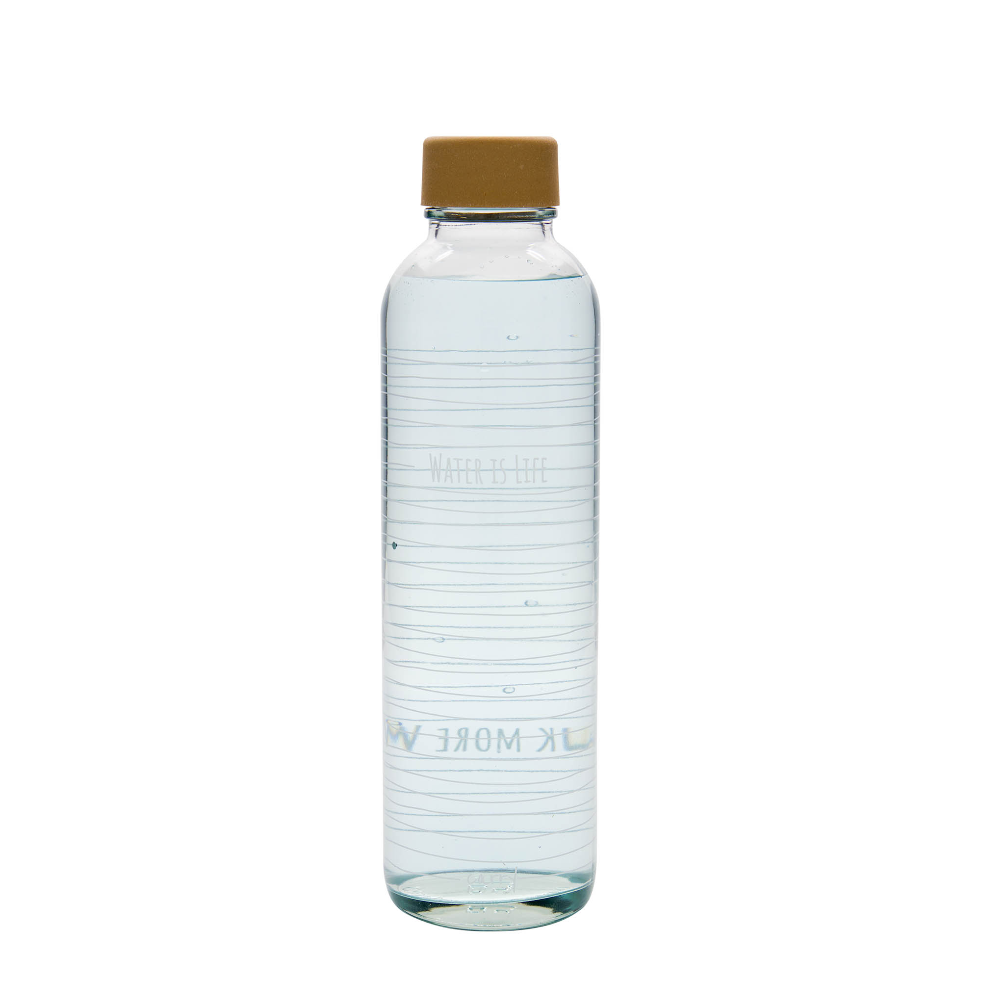 Boca za piće od 700 ml CARRY Bottle, motiv: Water is Life, otvor: Zatvarač sa navojem