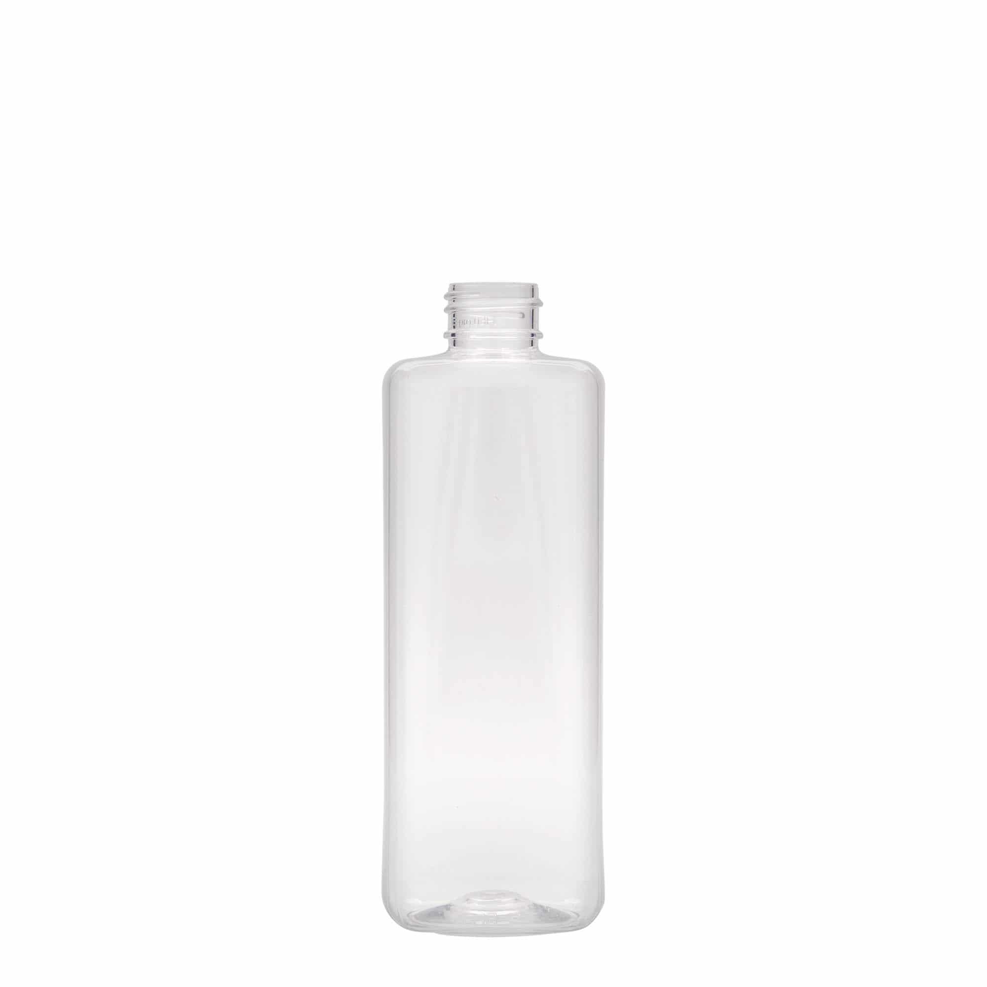 PET boca od 300 ml 'Karl', kvadratna, plastika, otvor: 24/410