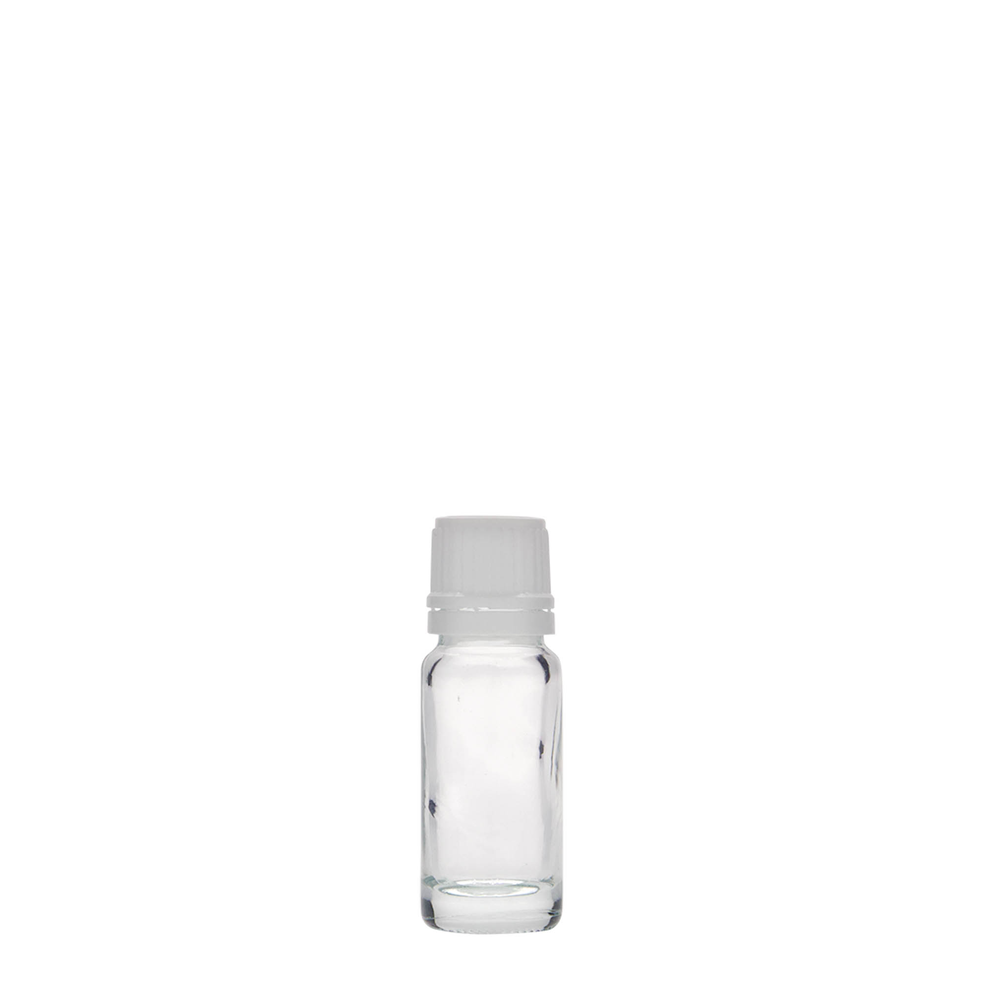 10 ml medicinska bočica, staklo, grlo: DIN 18