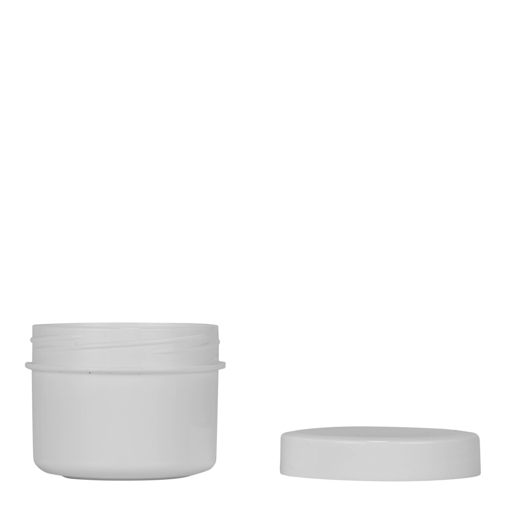 35 ml plastična posuda 'White Line', PP, bela, otvor: navojni poklopac 35 ml plastična posuda 'White Line', PP, bela, otvor: navojni poklopac