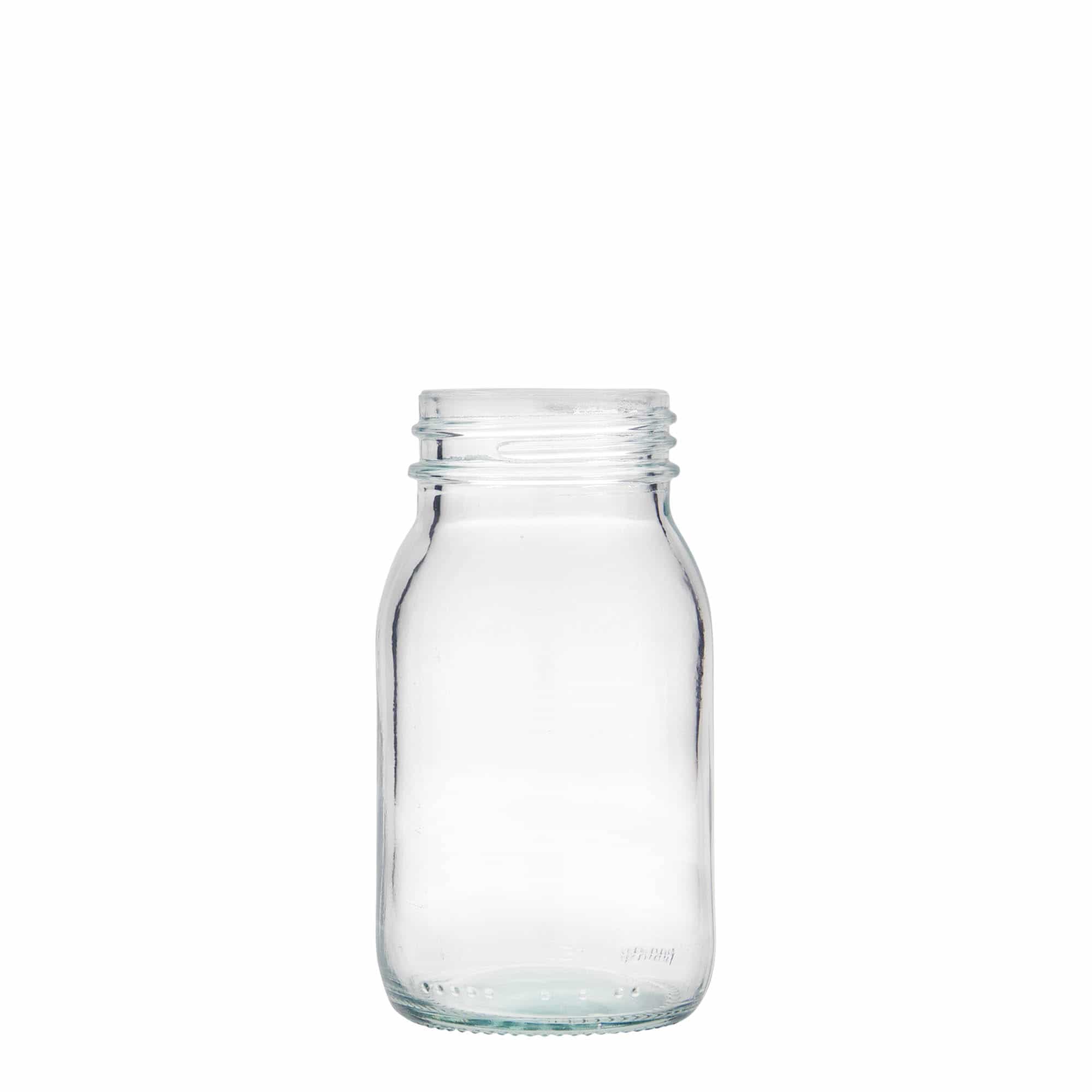150 ml staklena tegla širokog grla, otvor: DIN 45 150 ml staklena tegla širokog grla, otvor: DIN 45