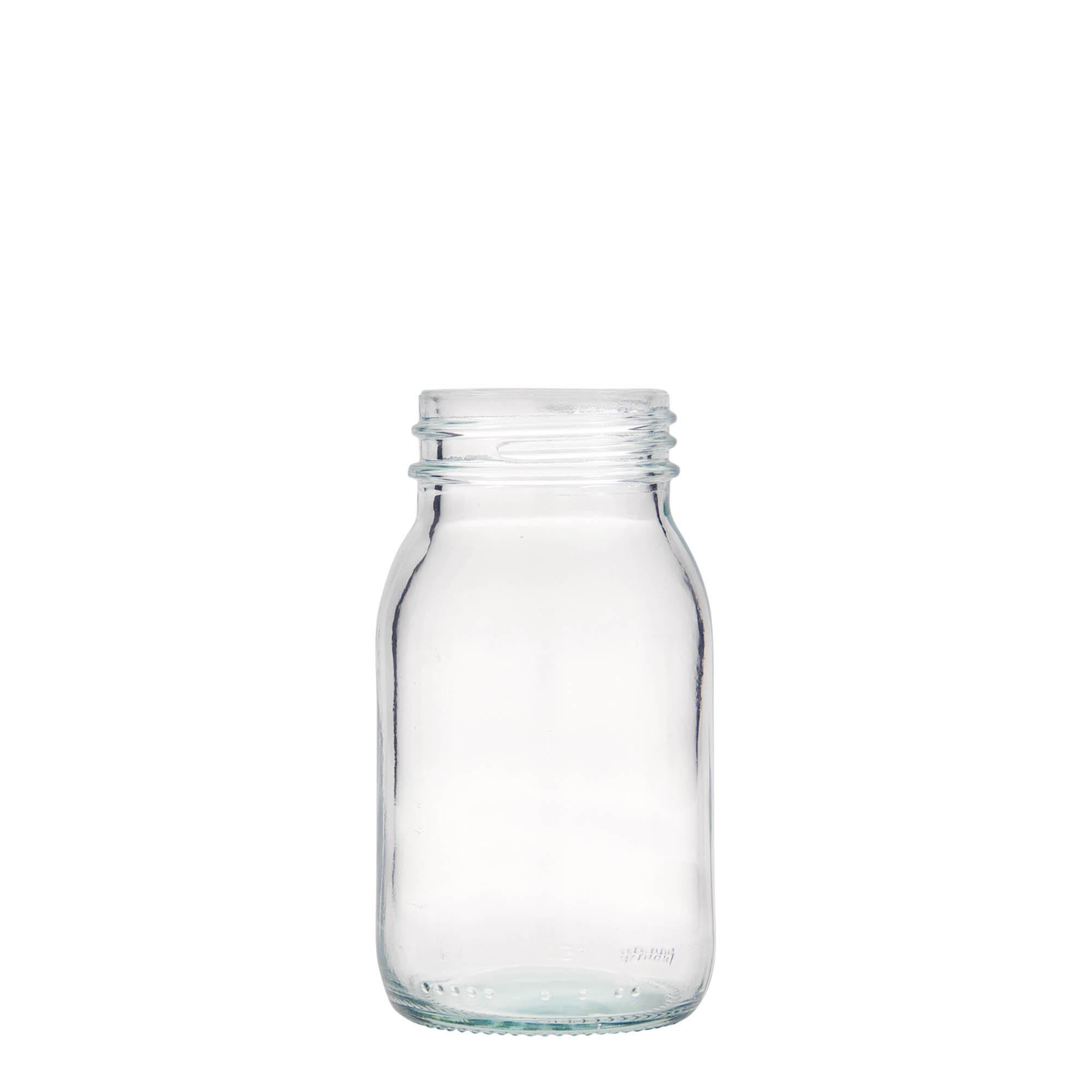 150 ml staklena tegla širokog grla, otvor: DIN 45 150 ml staklena tegla širokog grla, otvor: DIN 45