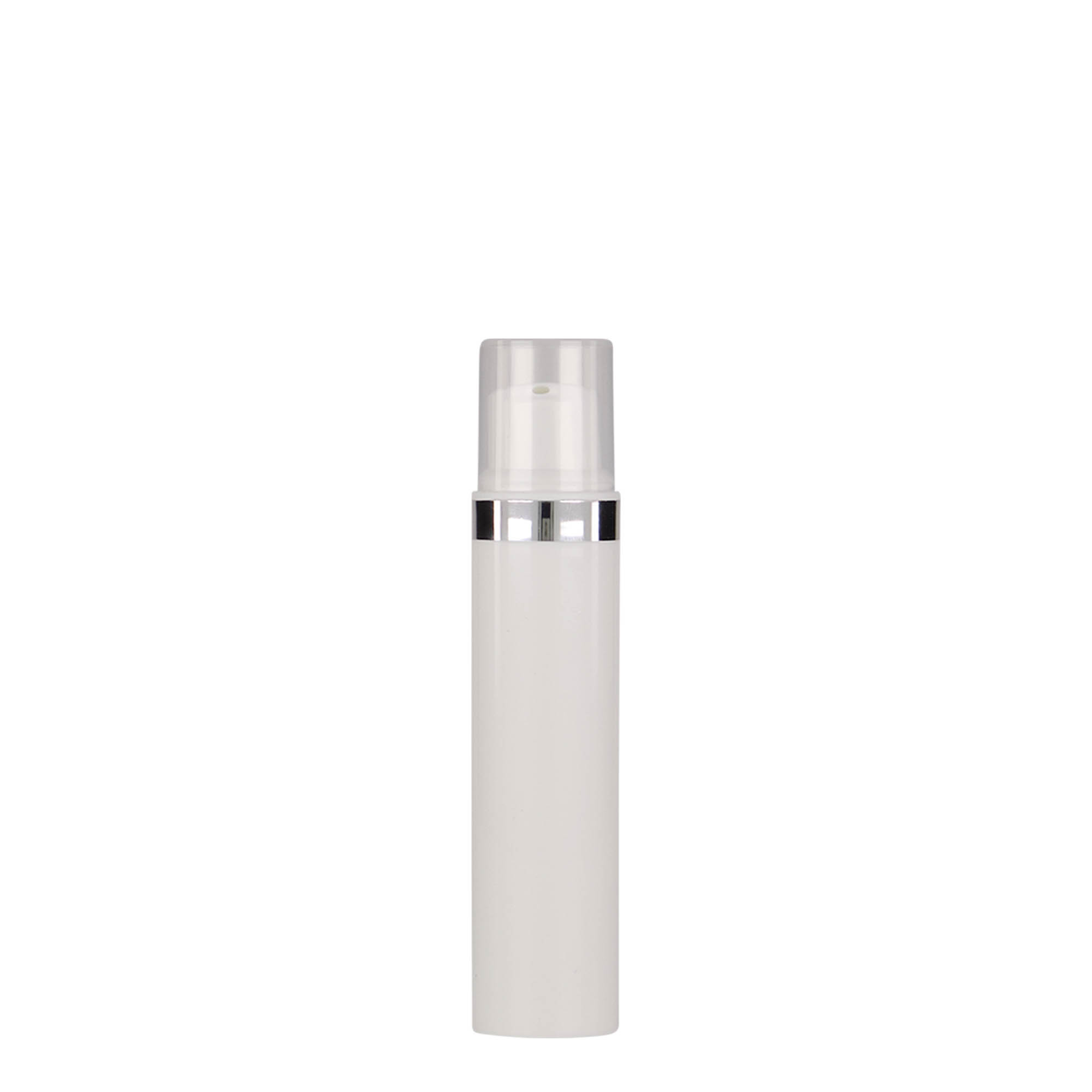 15 ml Airless dozer 'Nano', PP-plastika, beo 15 ml Airless dozer 'Nano', PP-plastika, beo
